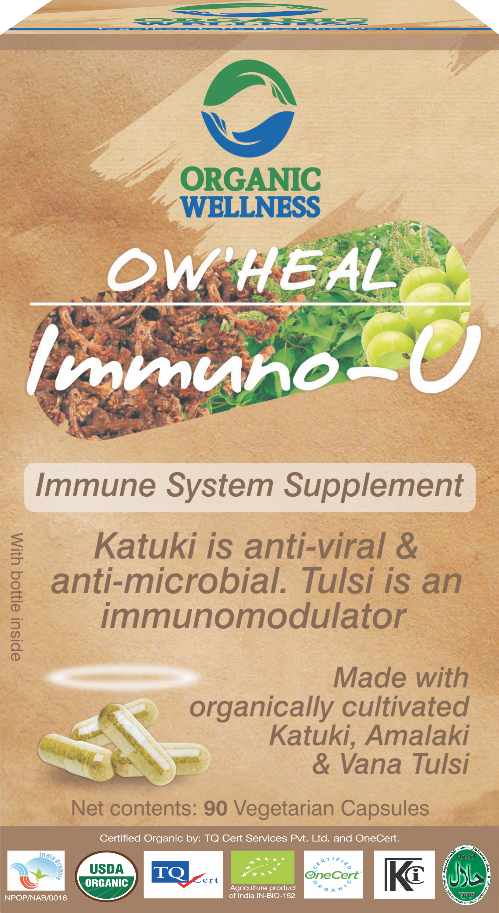 Organic Wellness Heal Immuno U Capsule
