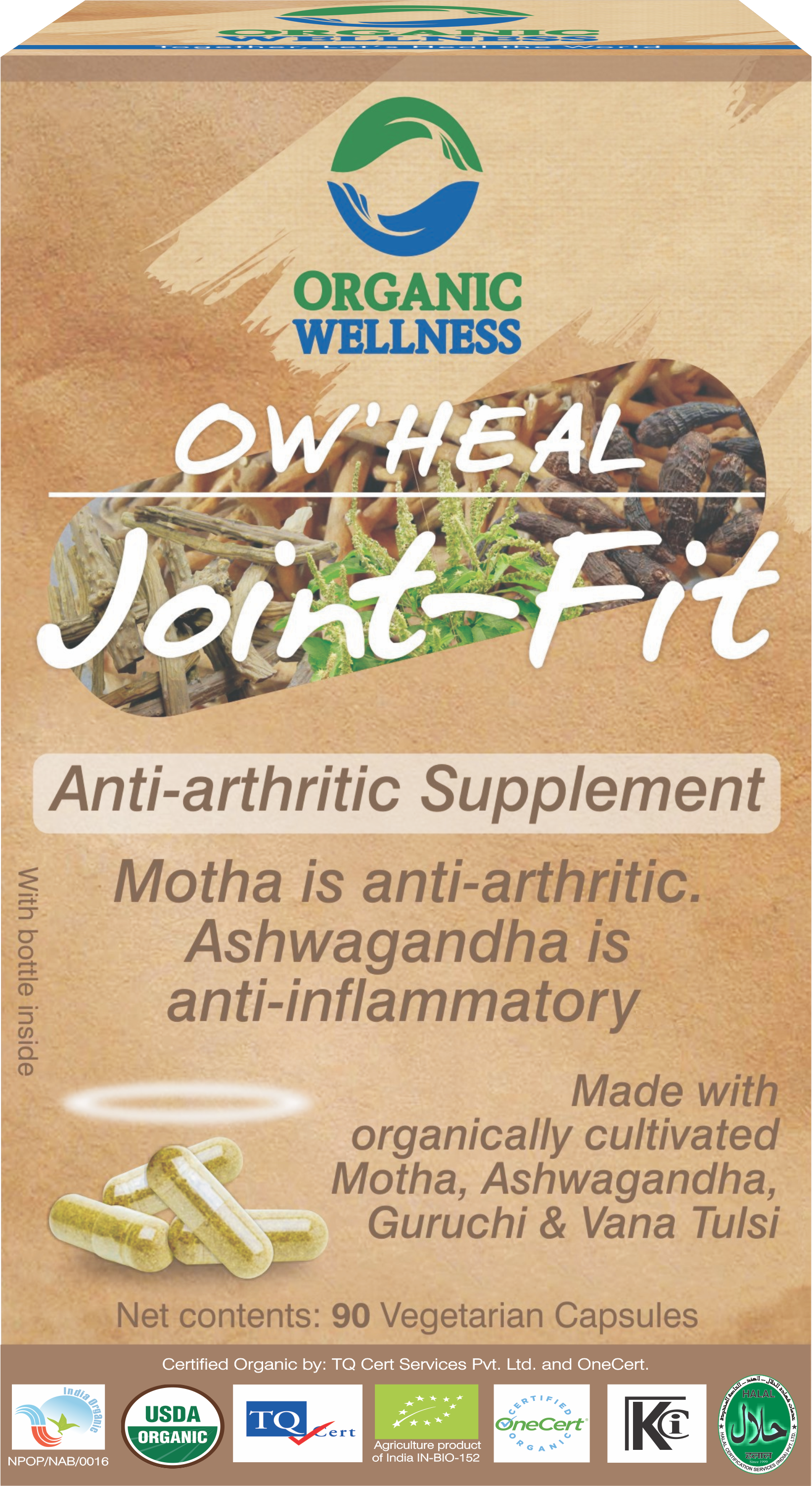 Buy Organic Wellness Heal Joint Fit Capsule at Best Price Online