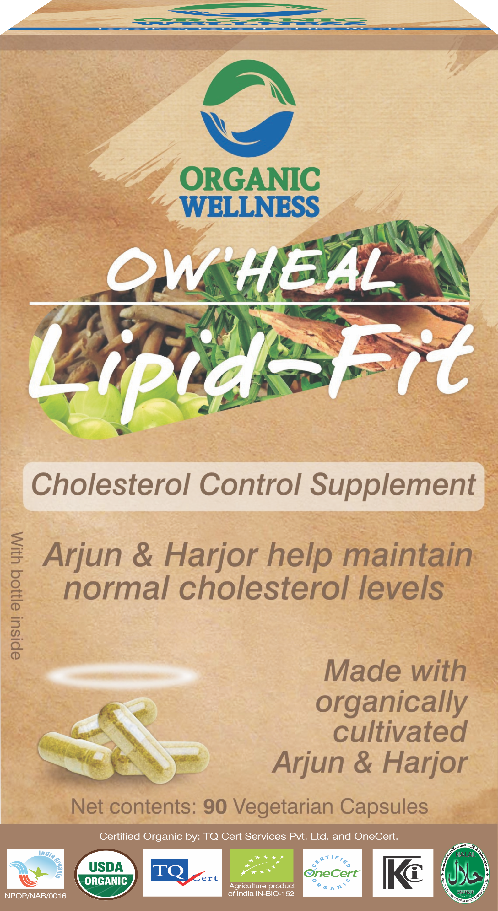 Buy Organic Wellness Heal Lipid Fit Capsule at Best Price Online