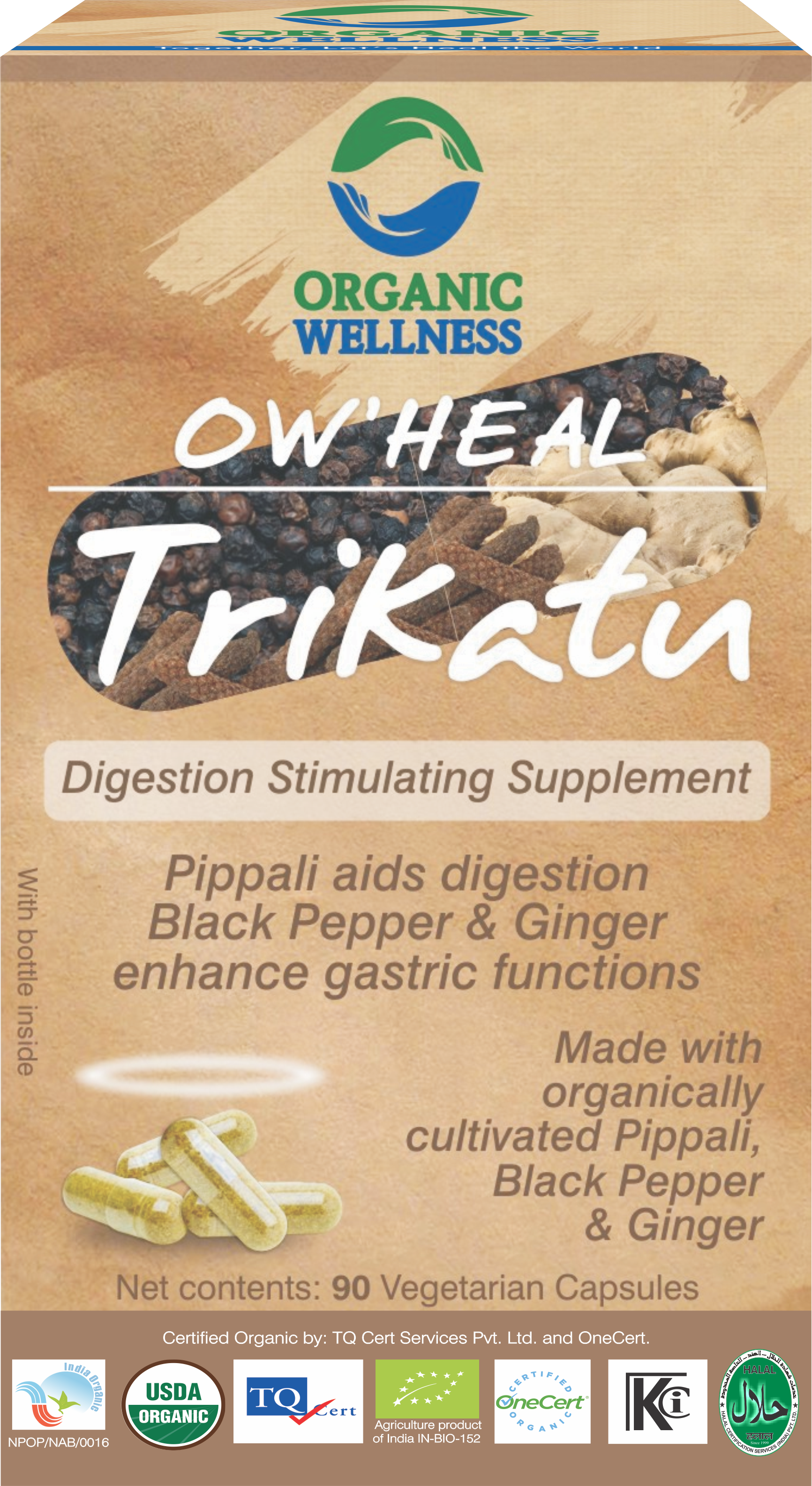 Organic Wellness Heal Trikatu Capsule