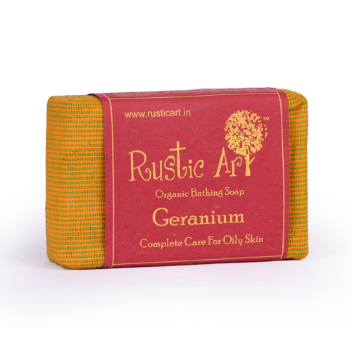 Rustic Art Organic Geranium Soap