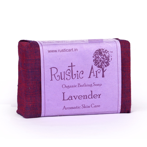 Buy Rustic Art Organic Lavender Soap at Best Price Online