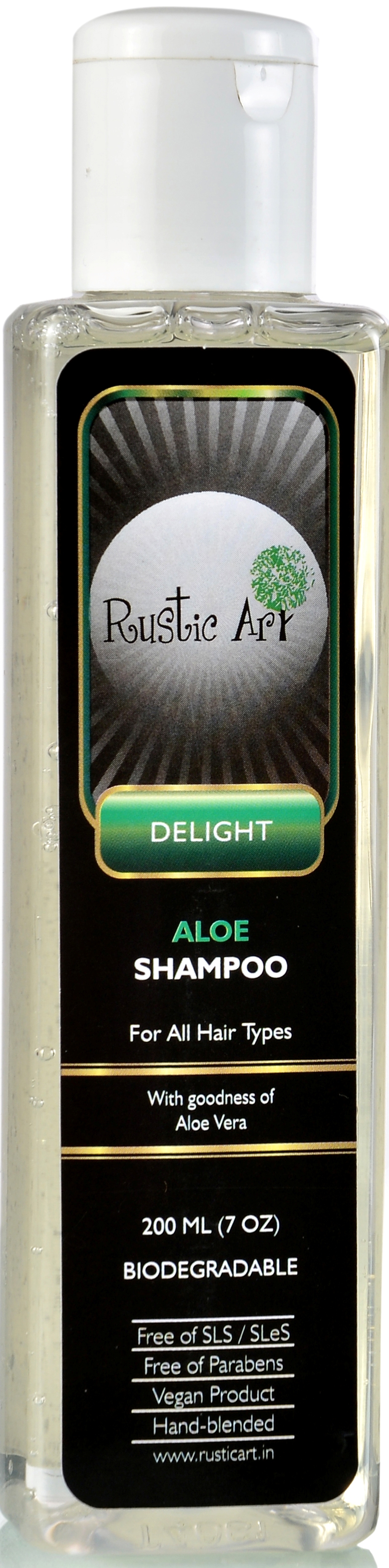Rustic Art Biodegradable Aloe Shampoo
