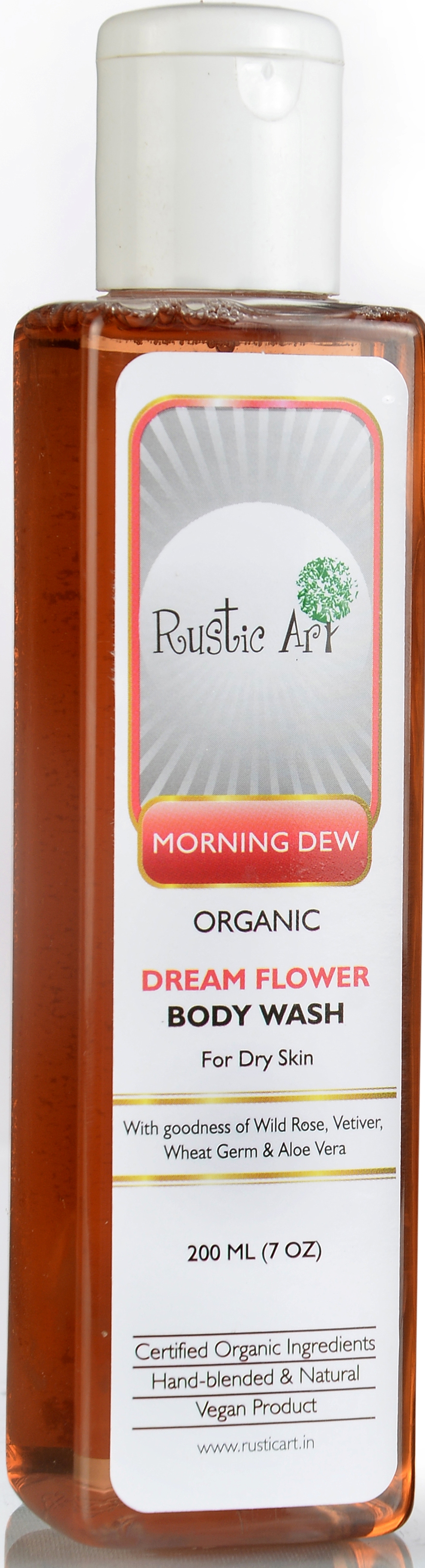 Rustic Art Organic Dream Flower Body Wash