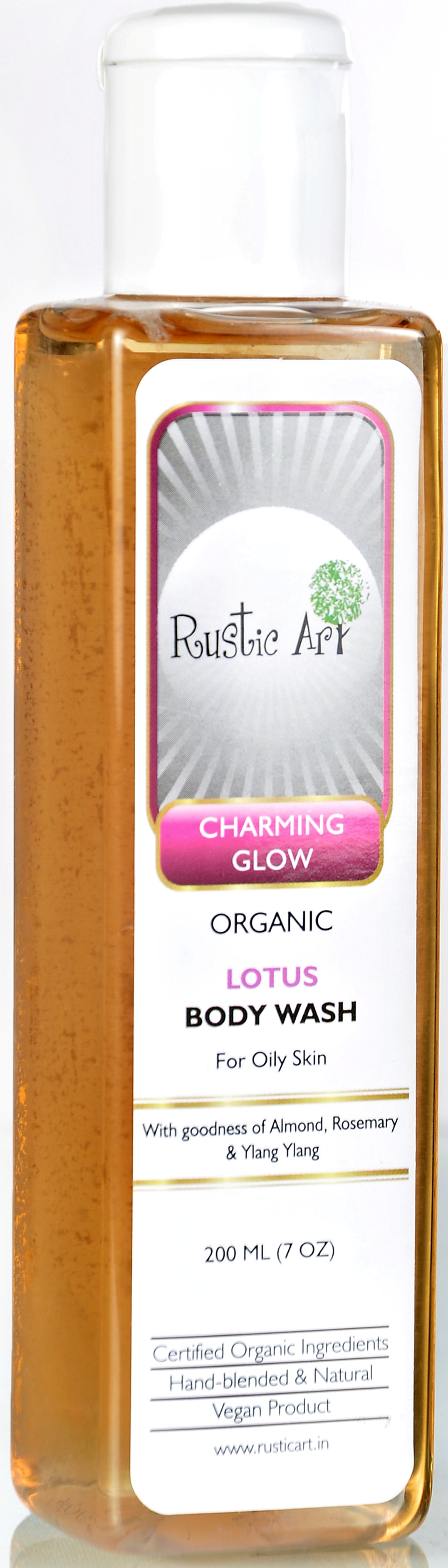 Buy Rustic Art Organic Lotus Body Wash at Best Price Online