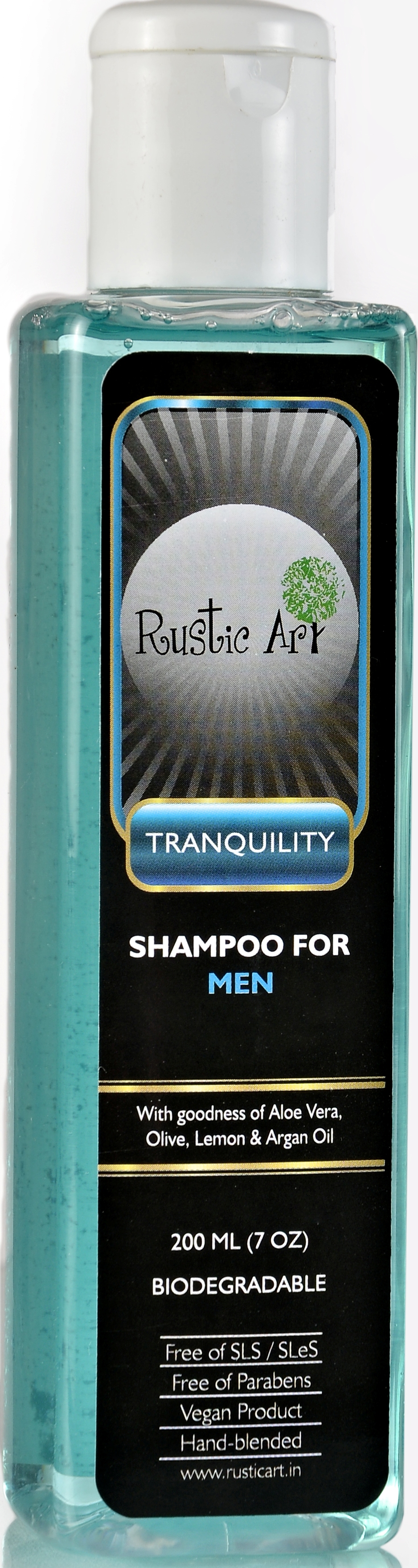 Rustic Art Biodegradable Men's Shampoo