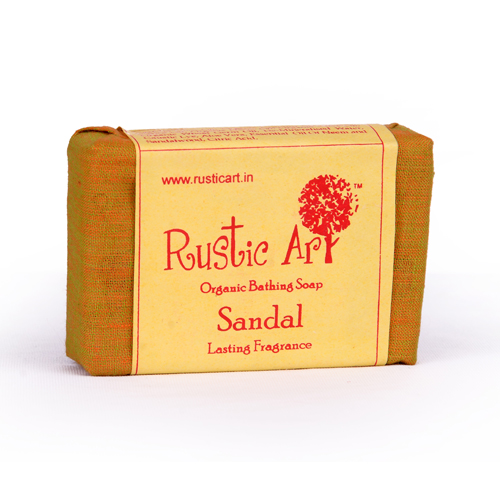Buy Rustic Art Organic Sandal Soap at Best Price Online