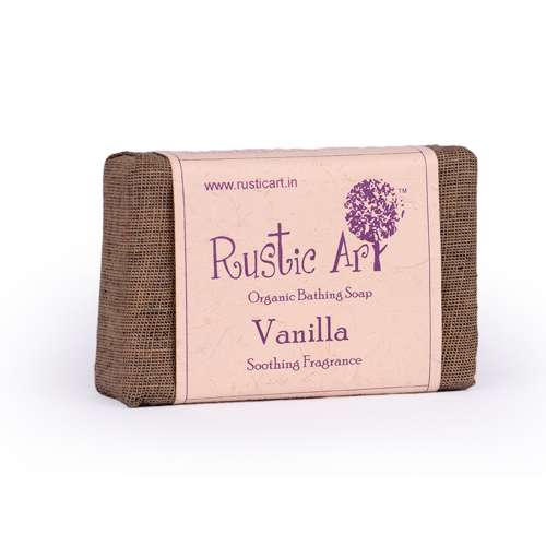 Buy Rustic Art Organic Vanilla Soap at Best Price Online