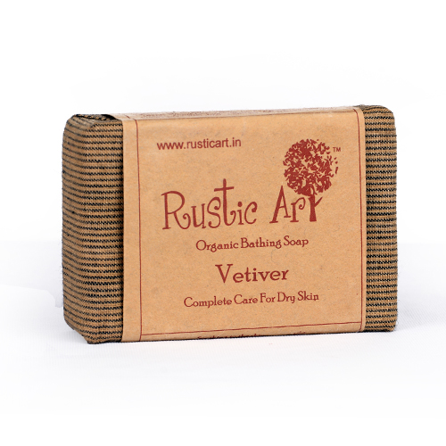Rustic Art Organic Vetiver Soap