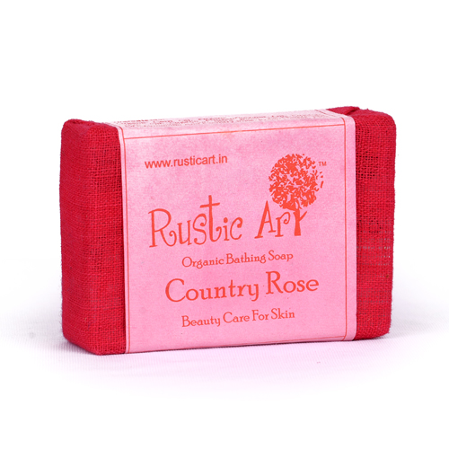 Rustic Art Organic Country Rose Soap