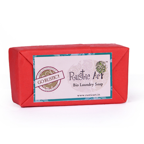 Rustic Art Bio Degradable Bio Laundry Soap (Set of 4)