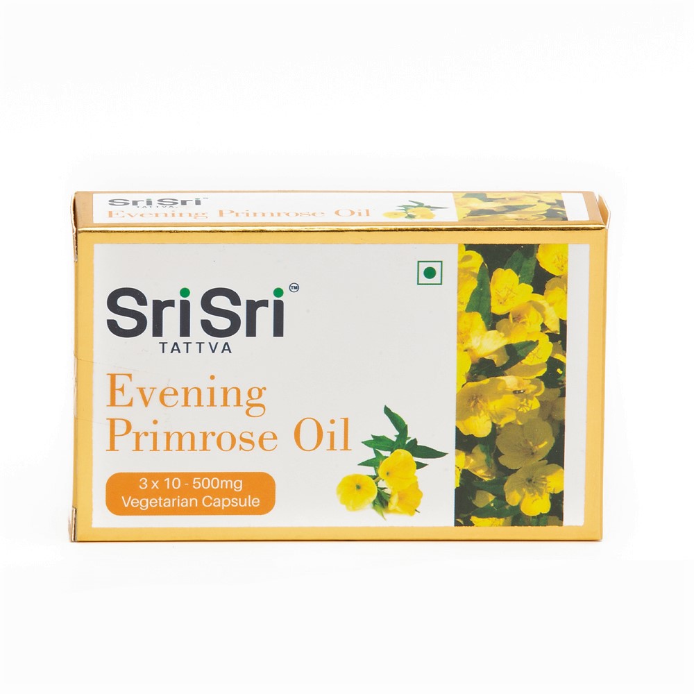 Buy Sri Sri Tattva Evening Primrose Oil Veg Capsule at Best Price Online