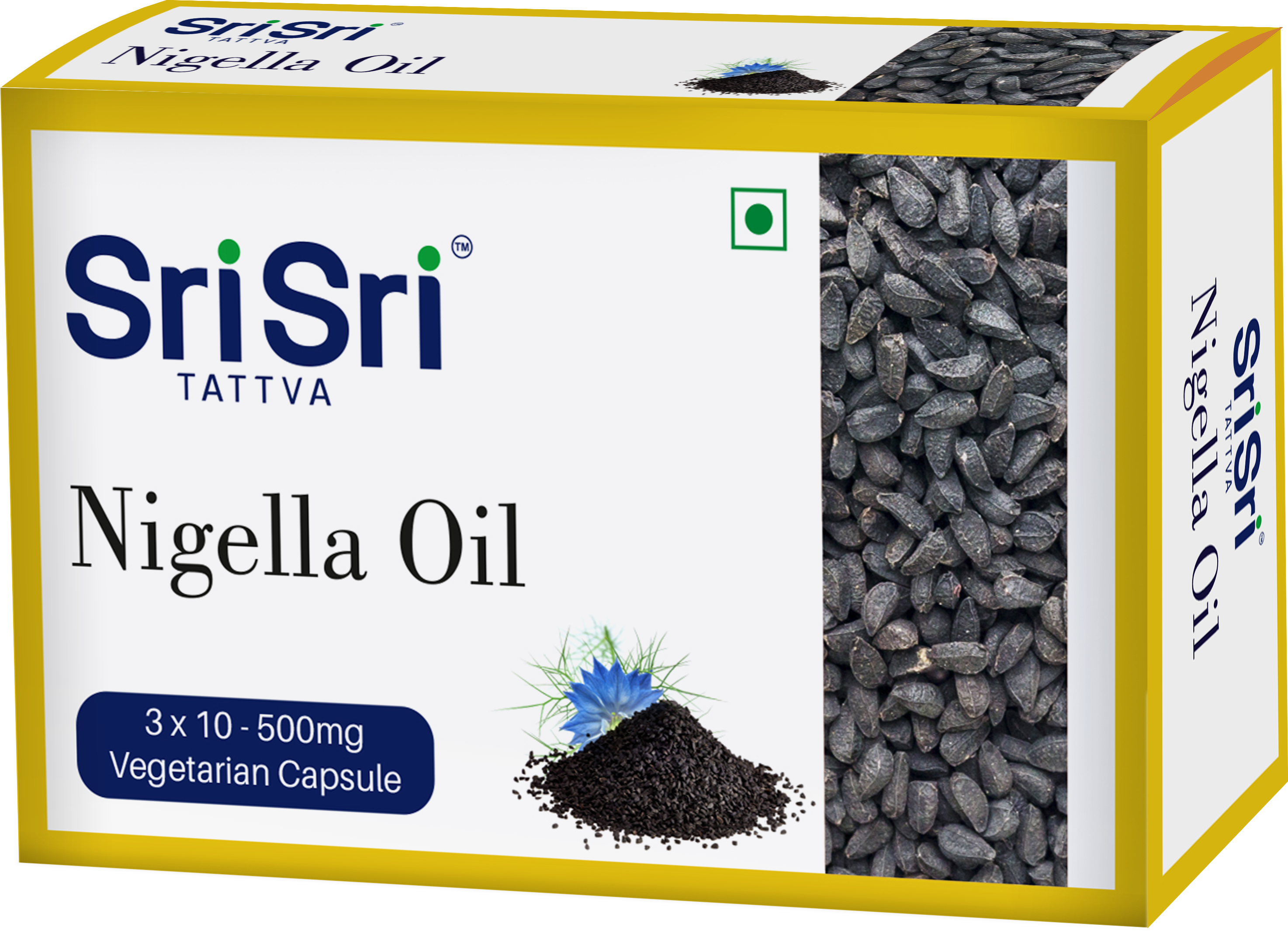 Sri Sri Tattva Nigella Oil Veg Capsule