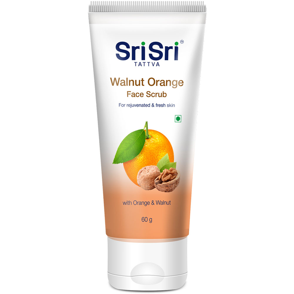 Buy Sri Sri Tattva Walnut Orange Face Scrub at Best Price Online