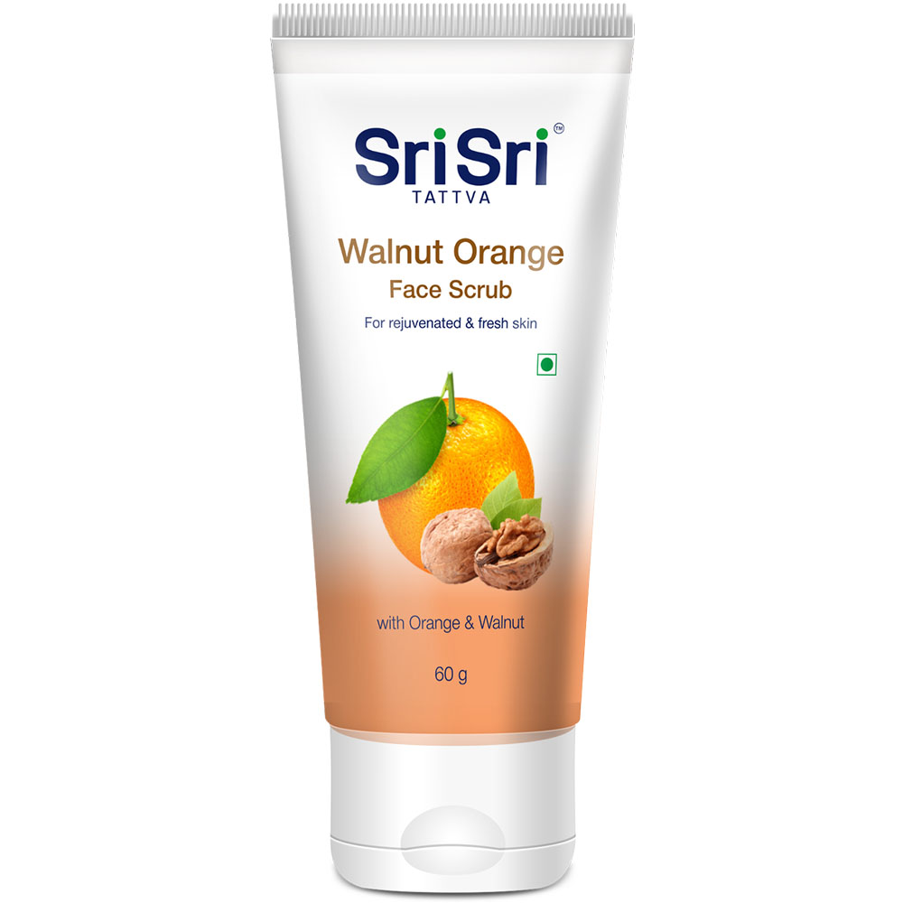 Sri Sri Tattva Walnut Orange Face Scrub