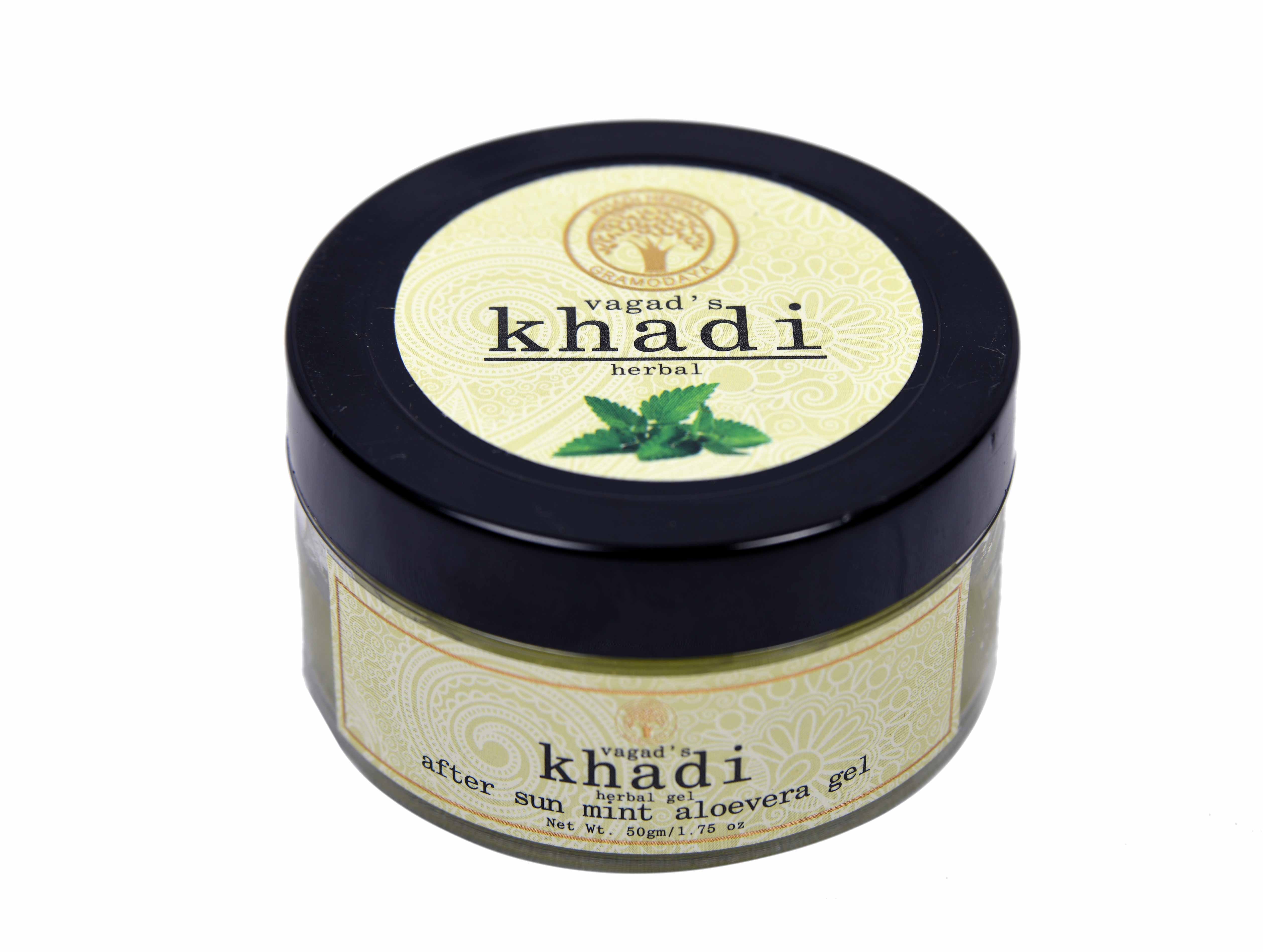 Vagad's After Sun Mint Aloevera Khadi Gel