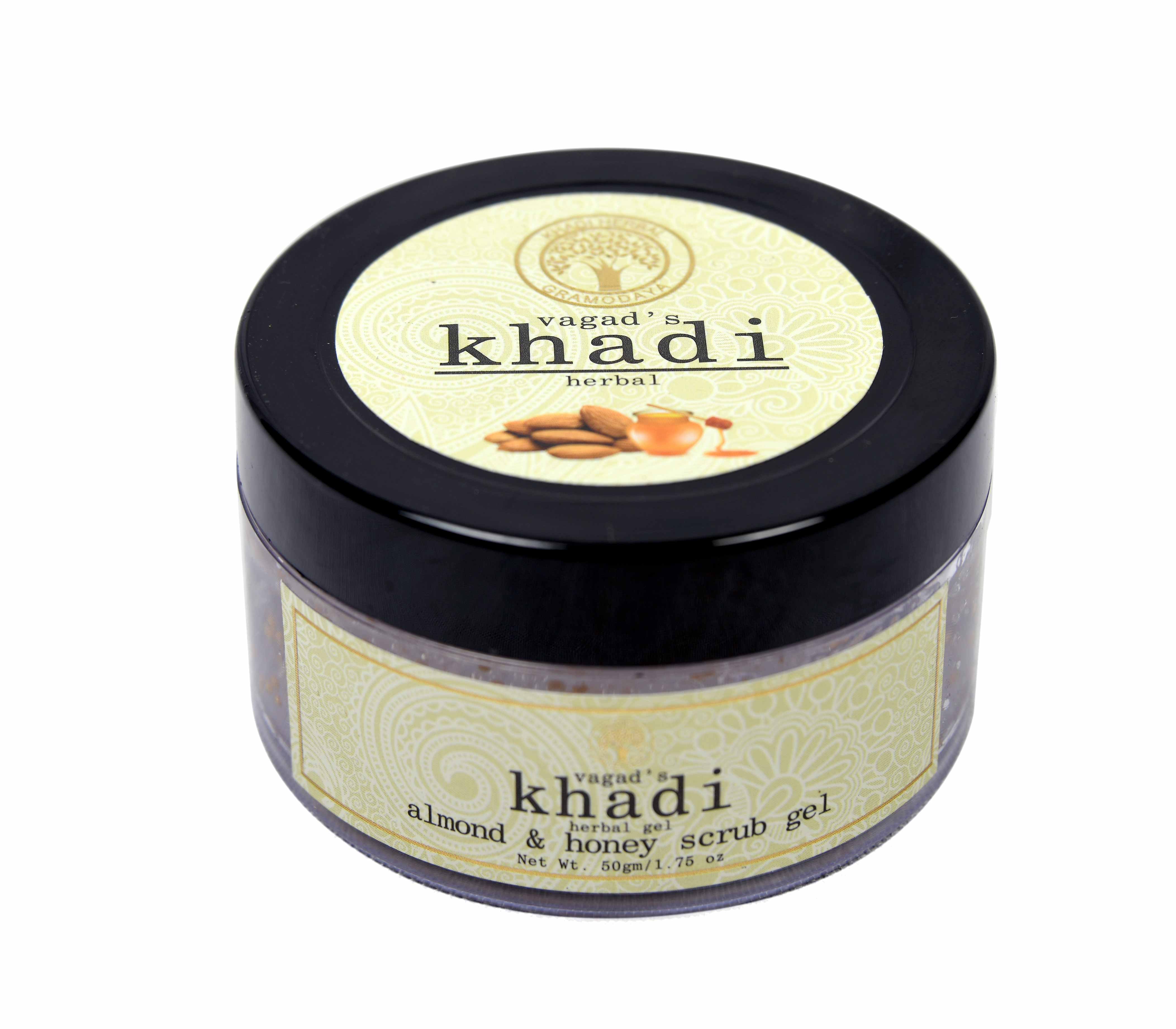 Vagad's Khadi Almond And Honey Scrub Gel
