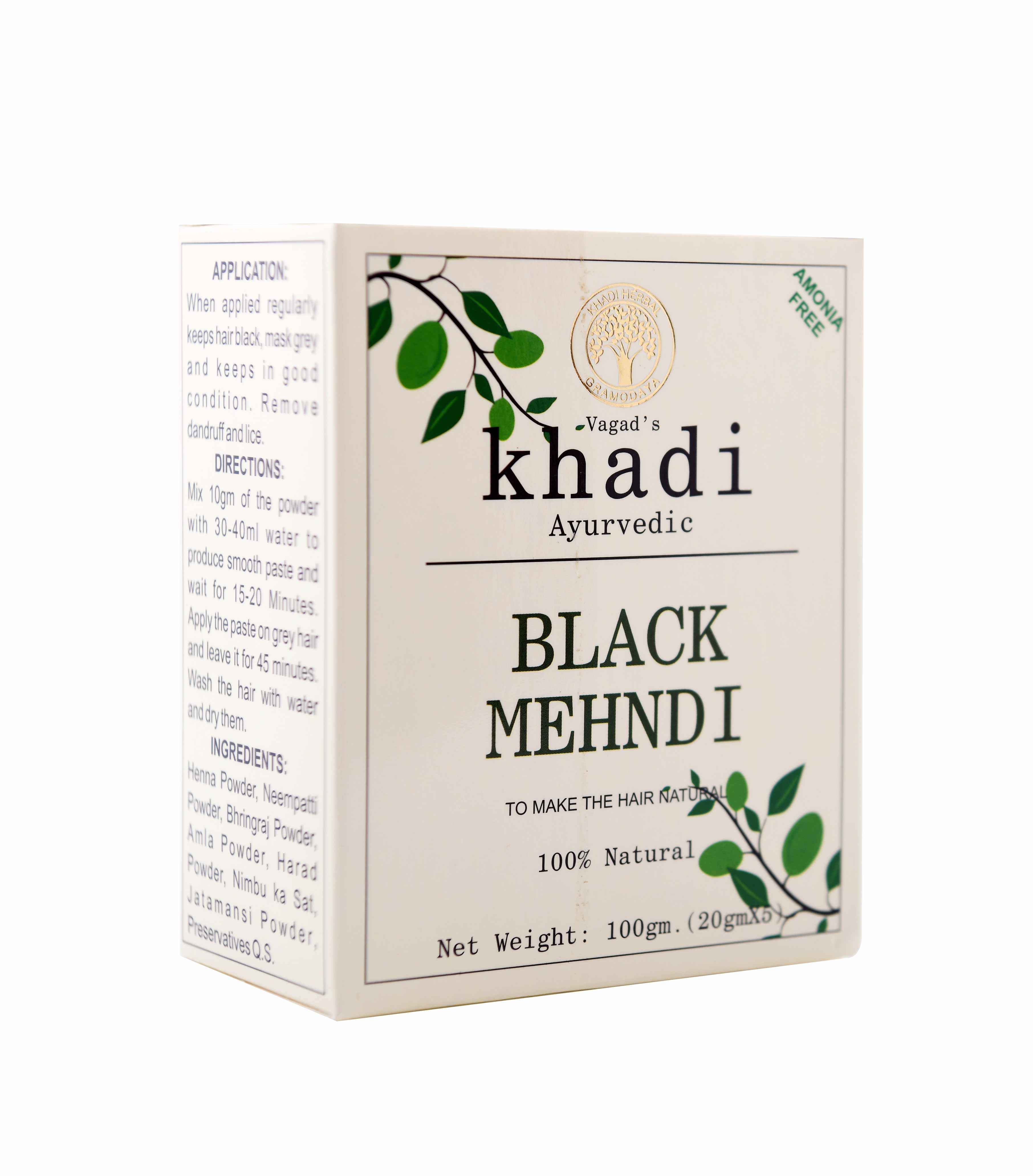 Buy Vagad's Khadi Black Mahendi Powder Online at Best Price in 2021