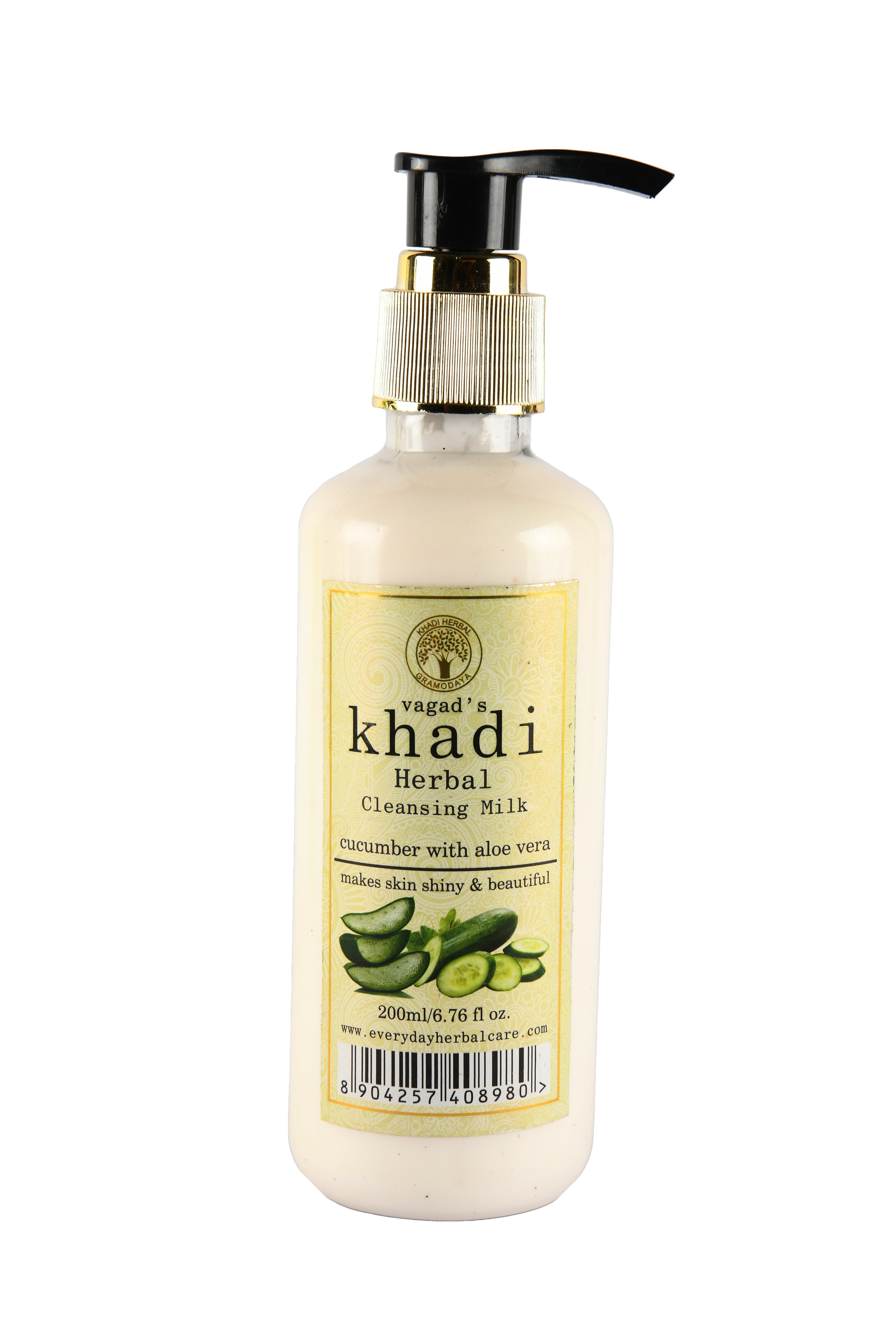 Vagad's Khadi Cucumber With Aloevera Cleansing Milk