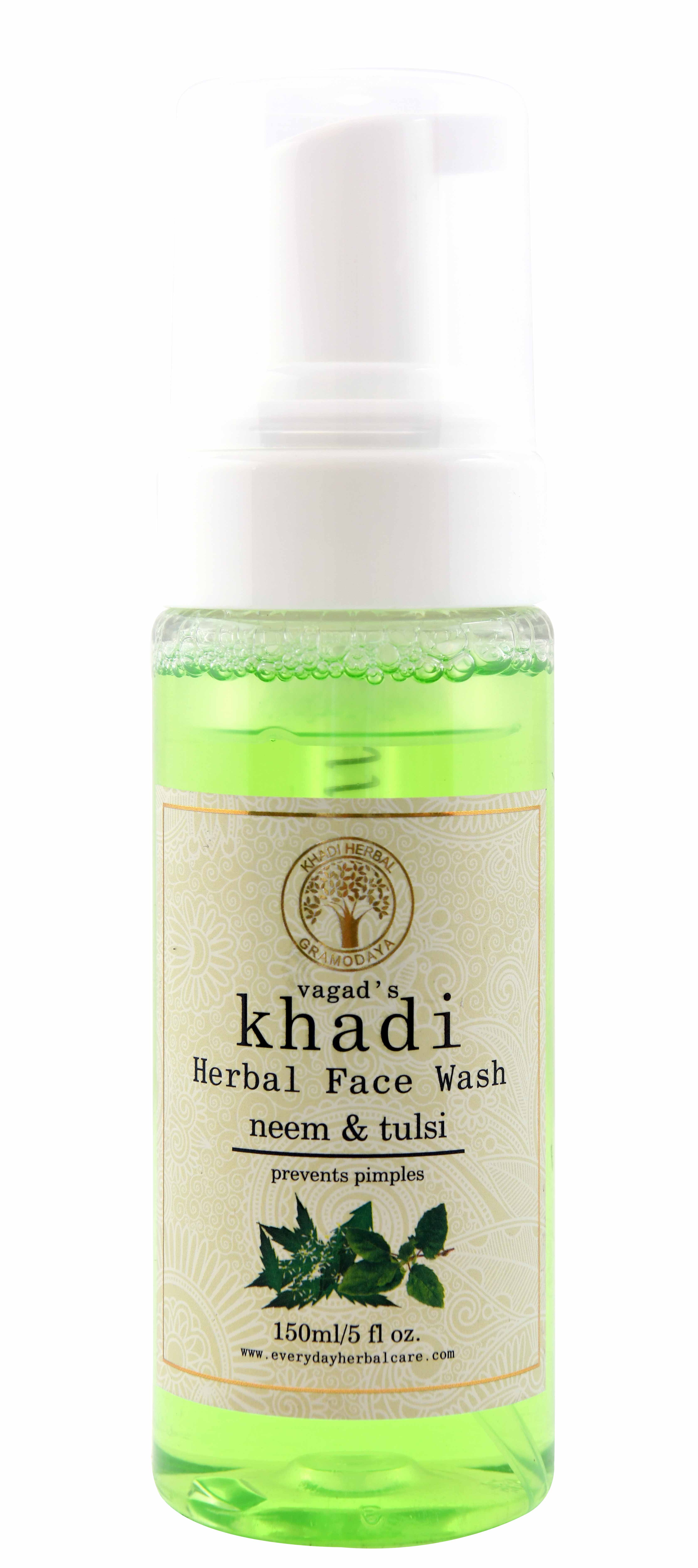 Buy Vagad's Khadi Neem And Tulsi Face Wash at Best Price Online