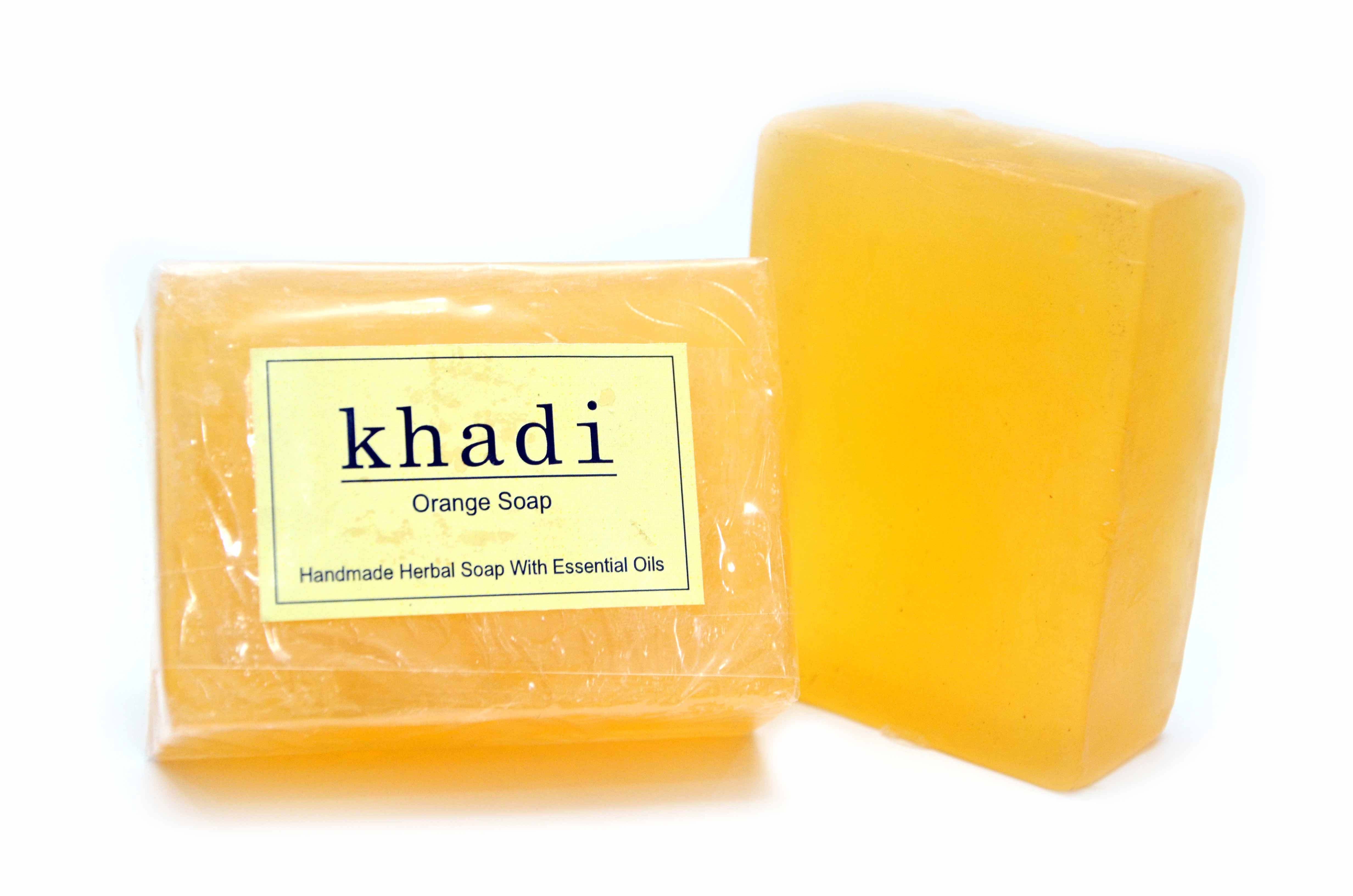 Buy Vagad's Khadi Orange Soap at Best Price Online