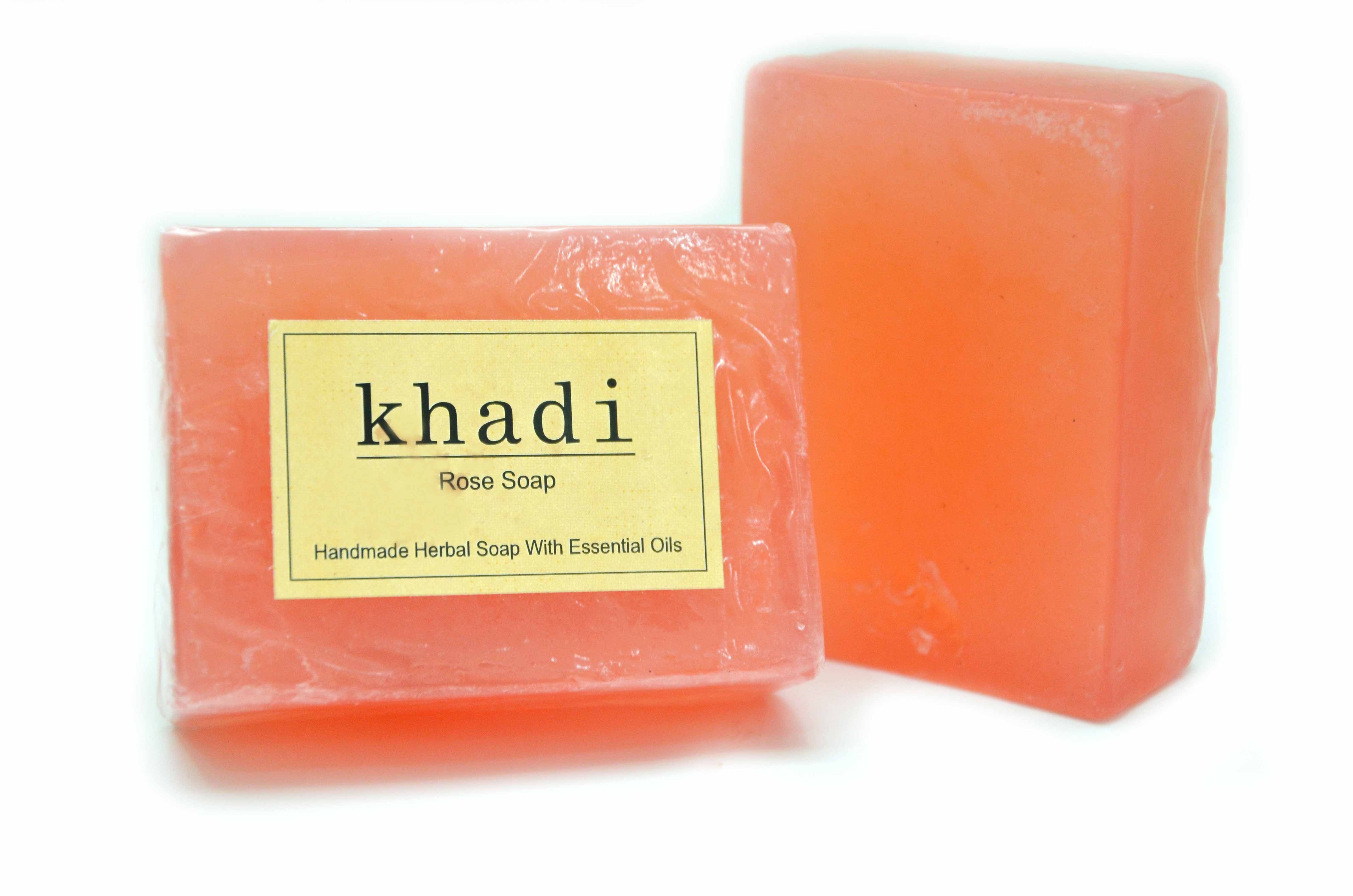 Buy Vagad's Khadi Rose Soap at Best Price Online
