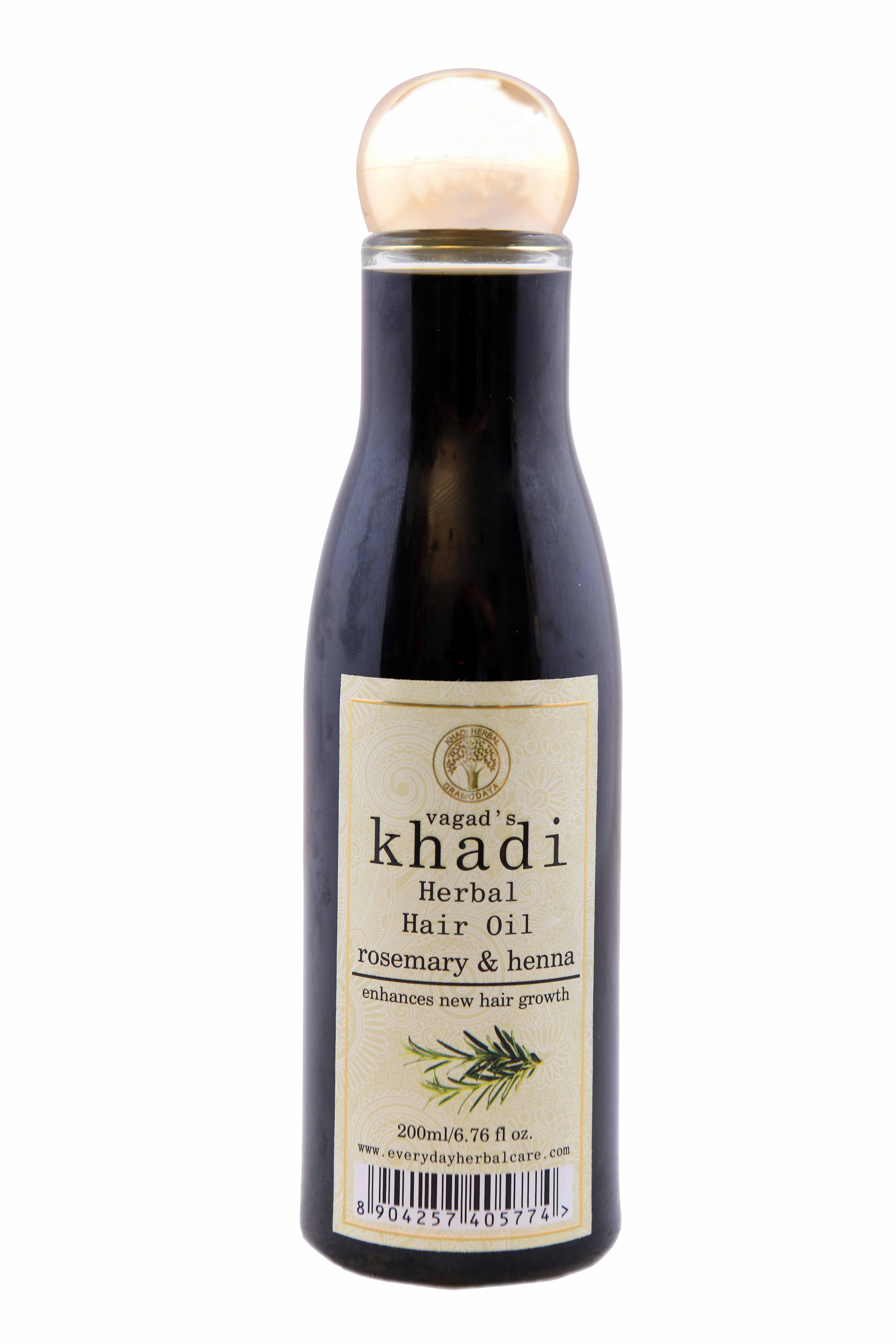 Buy Vagad's Khadi Rosemary And Henna Hair Oil at Best Price Online