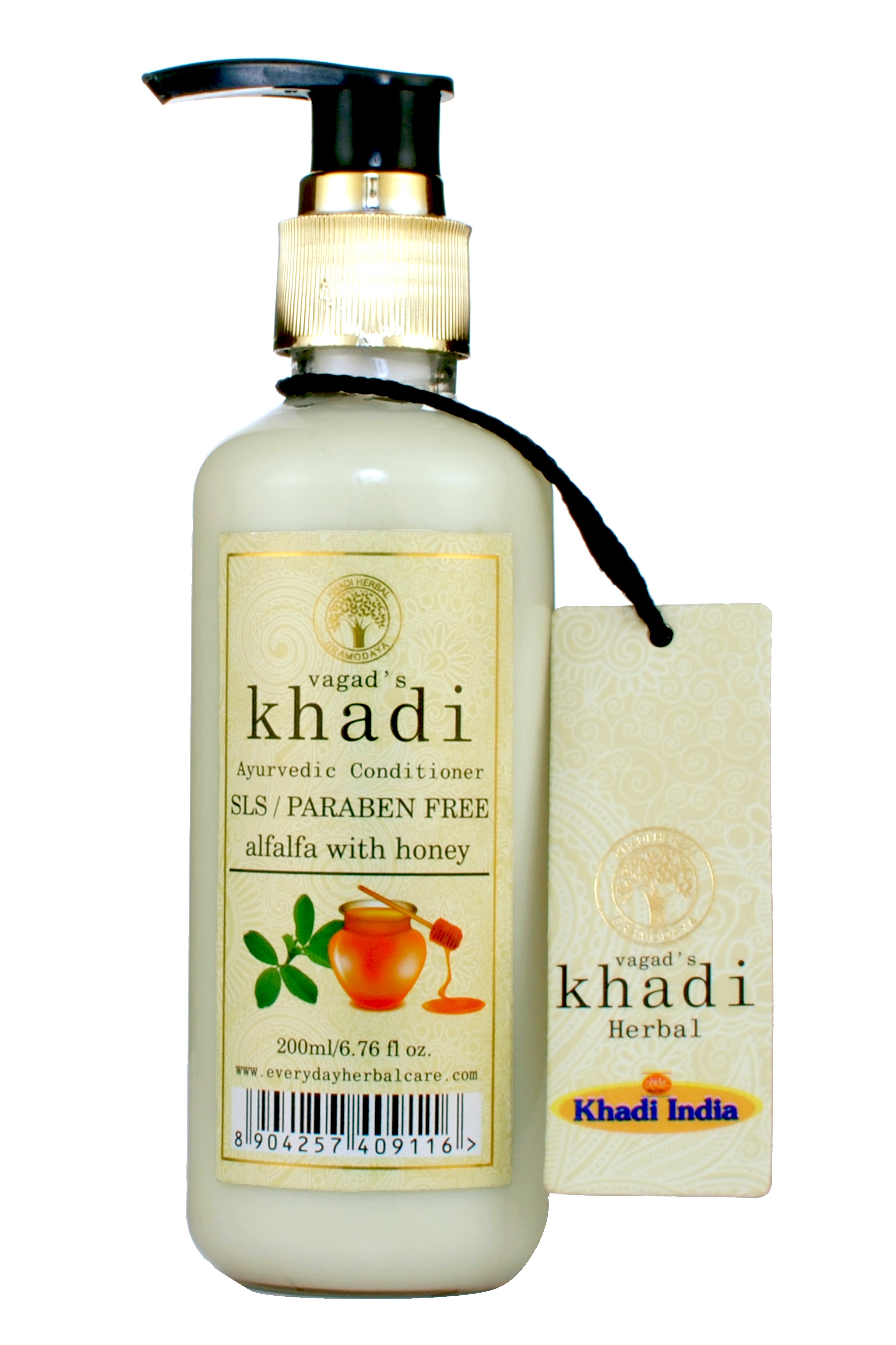 Vagad's Khadi Alfa Alfa With Honey S.L.S And Paraben Free Conditioner