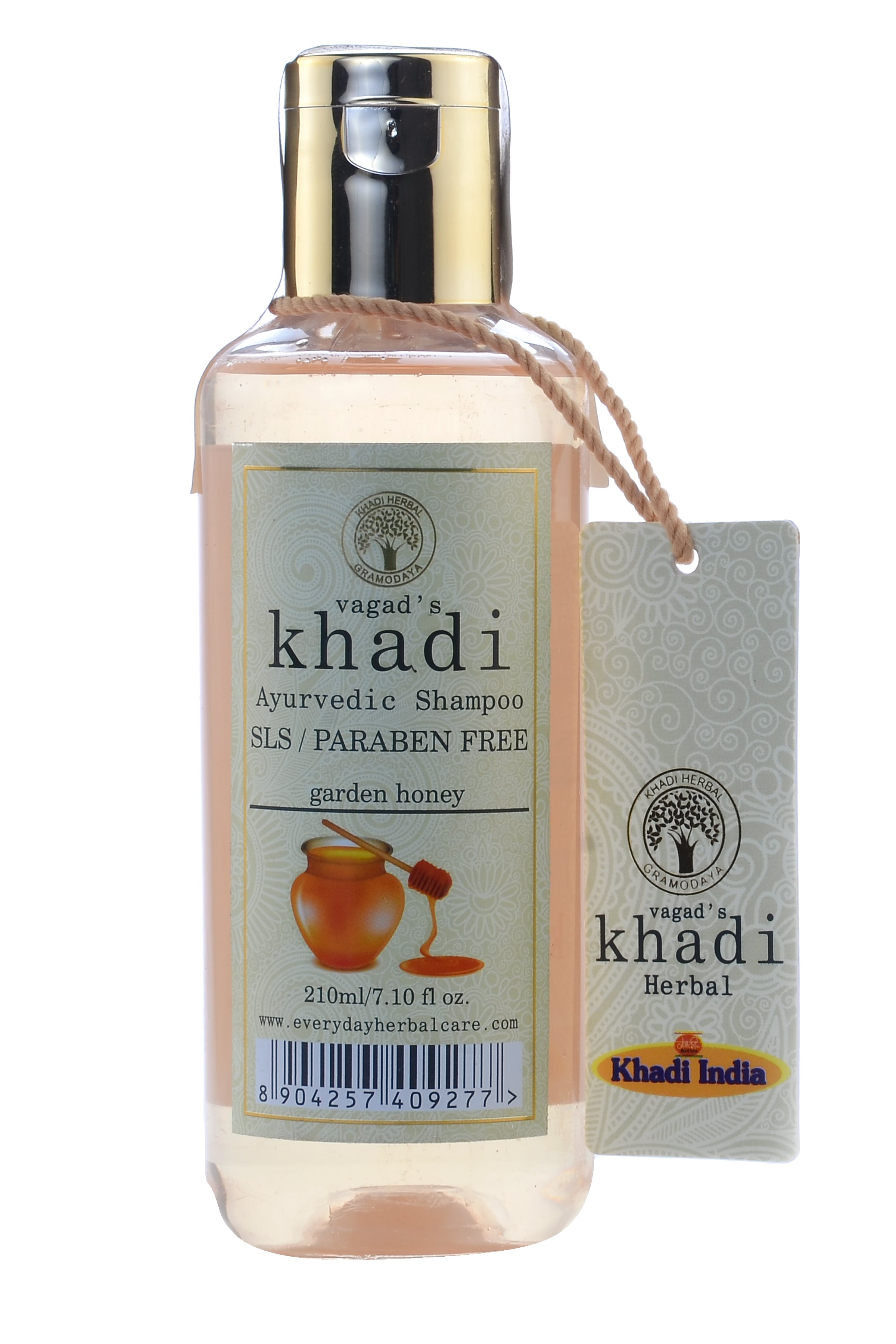 Vagad's Khadi S.L.S And Paraben Free Garden Honey Shampoo