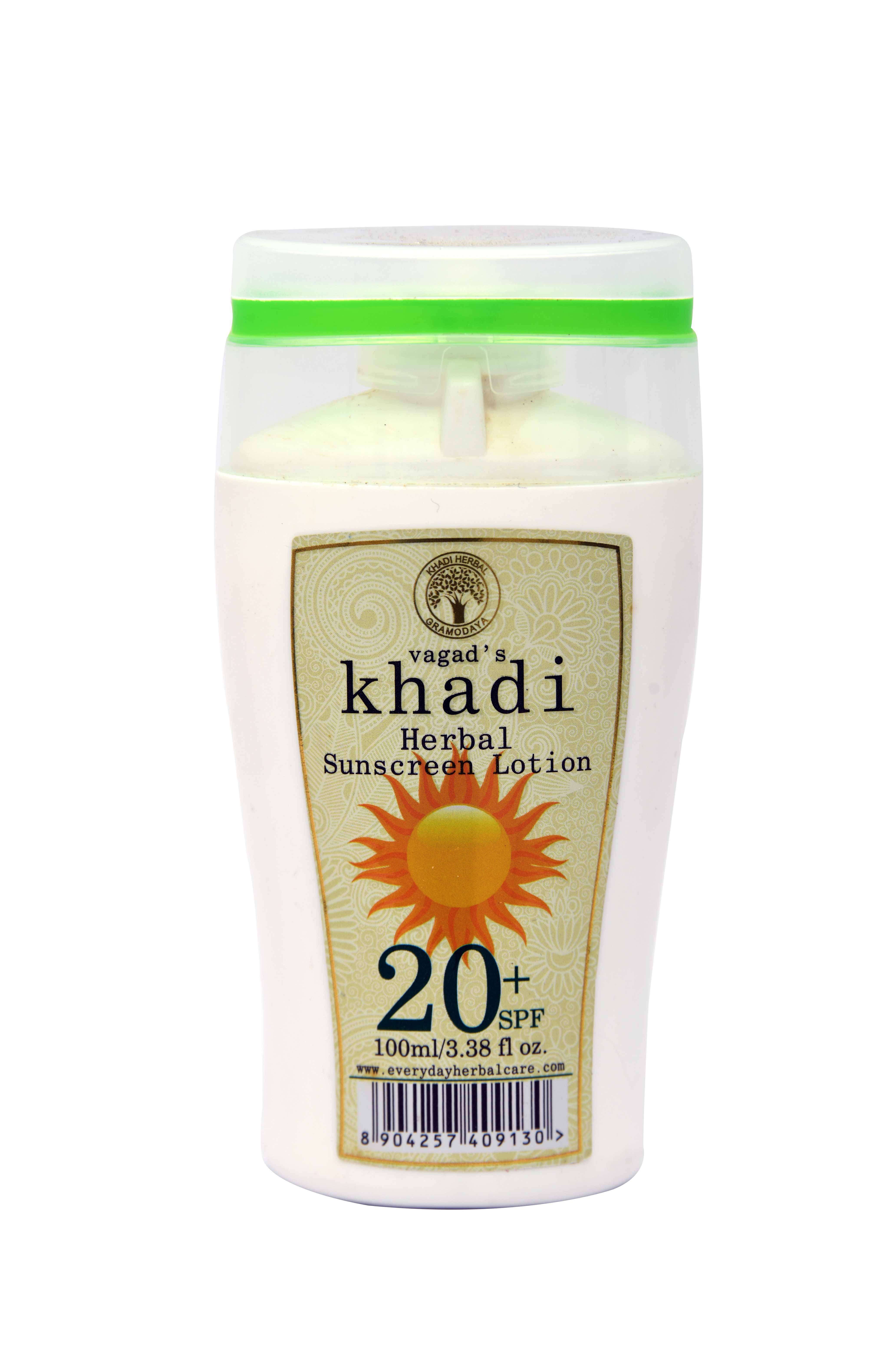 Vagad's Khadi Spf 20 Sunscreen Lotion