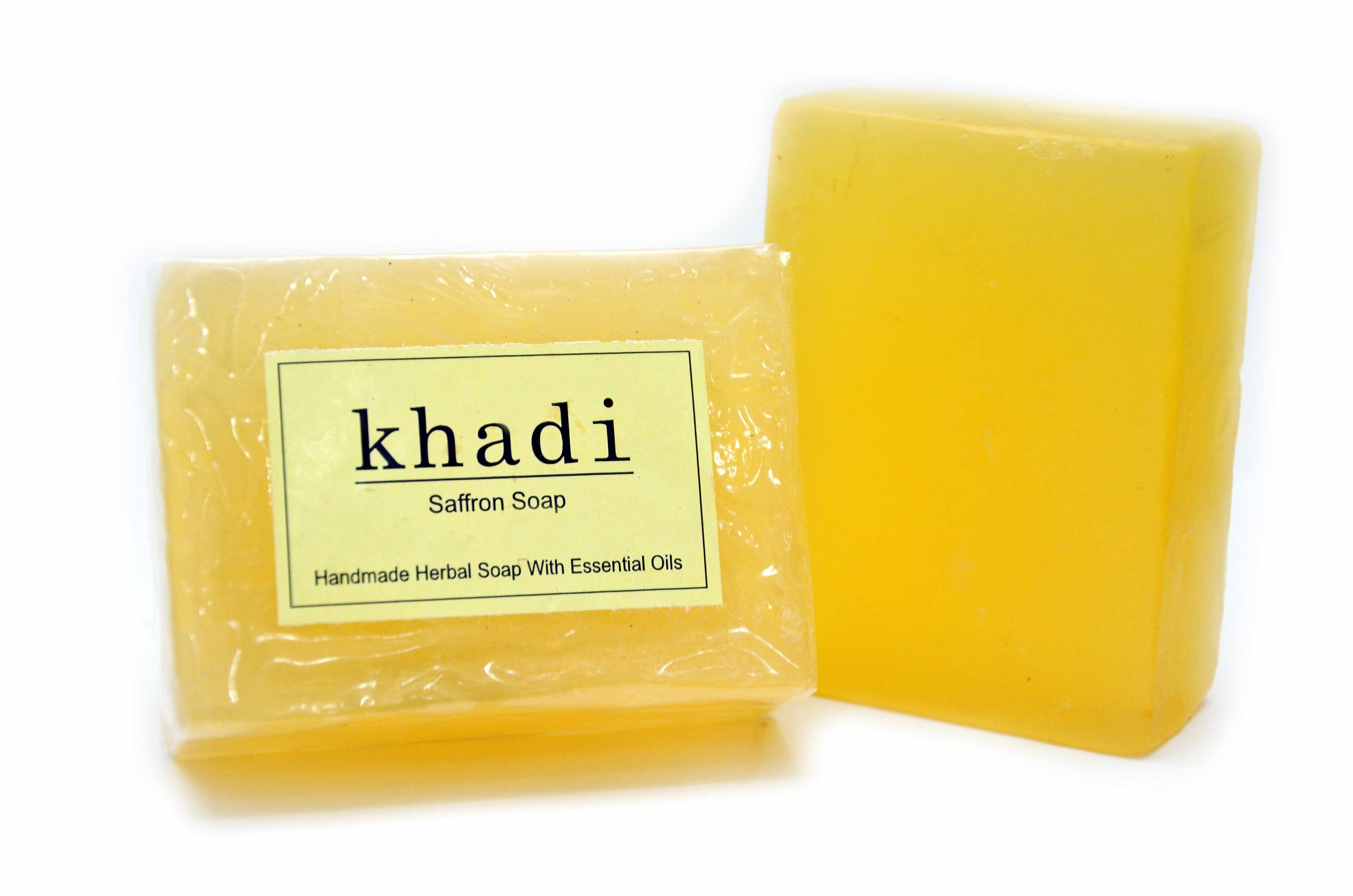 Buy Vagad's Khadi Saffron Soap at Best Price Online
