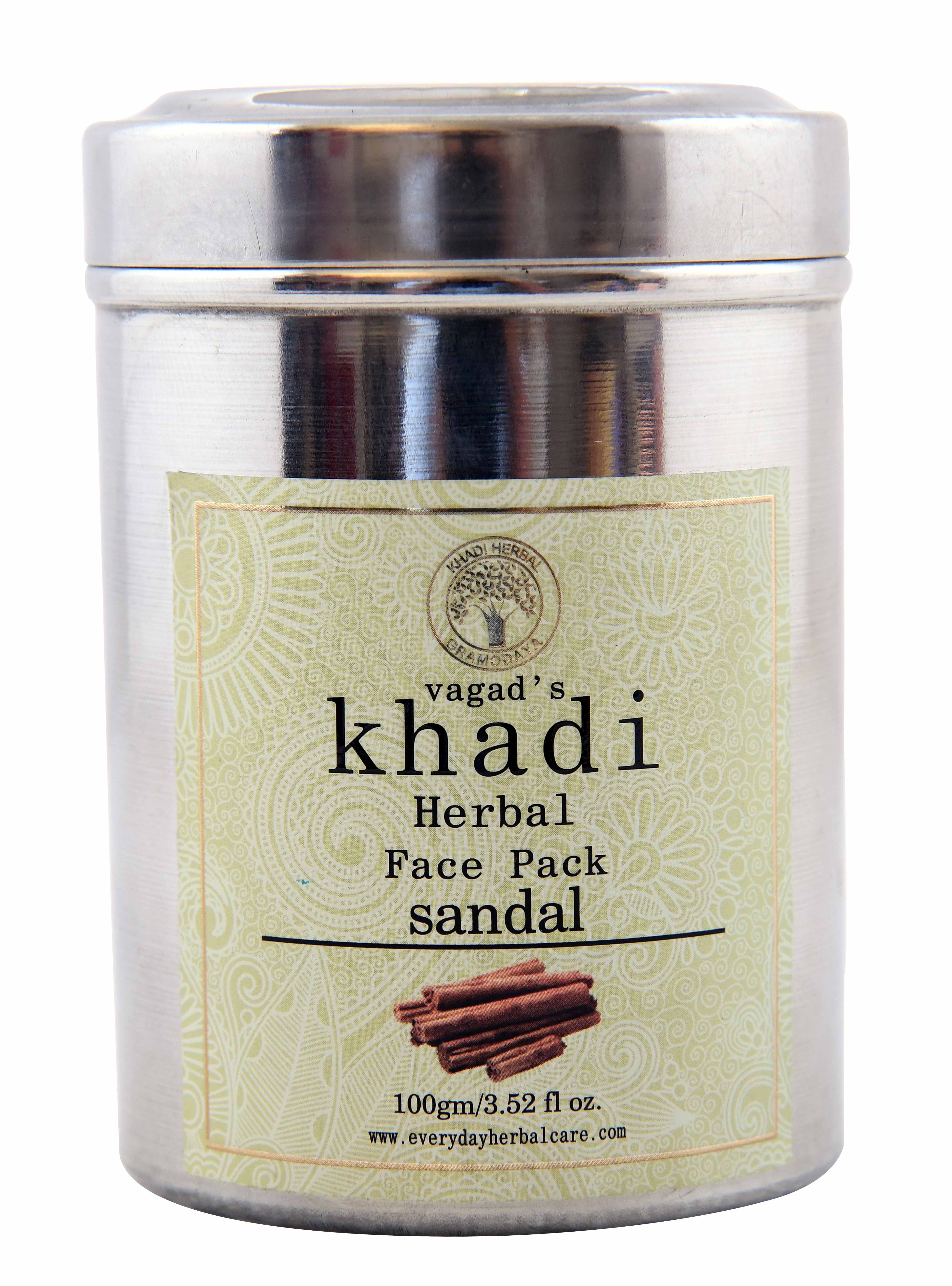 Vagad's Khadi Sandal Wood Face Pack
