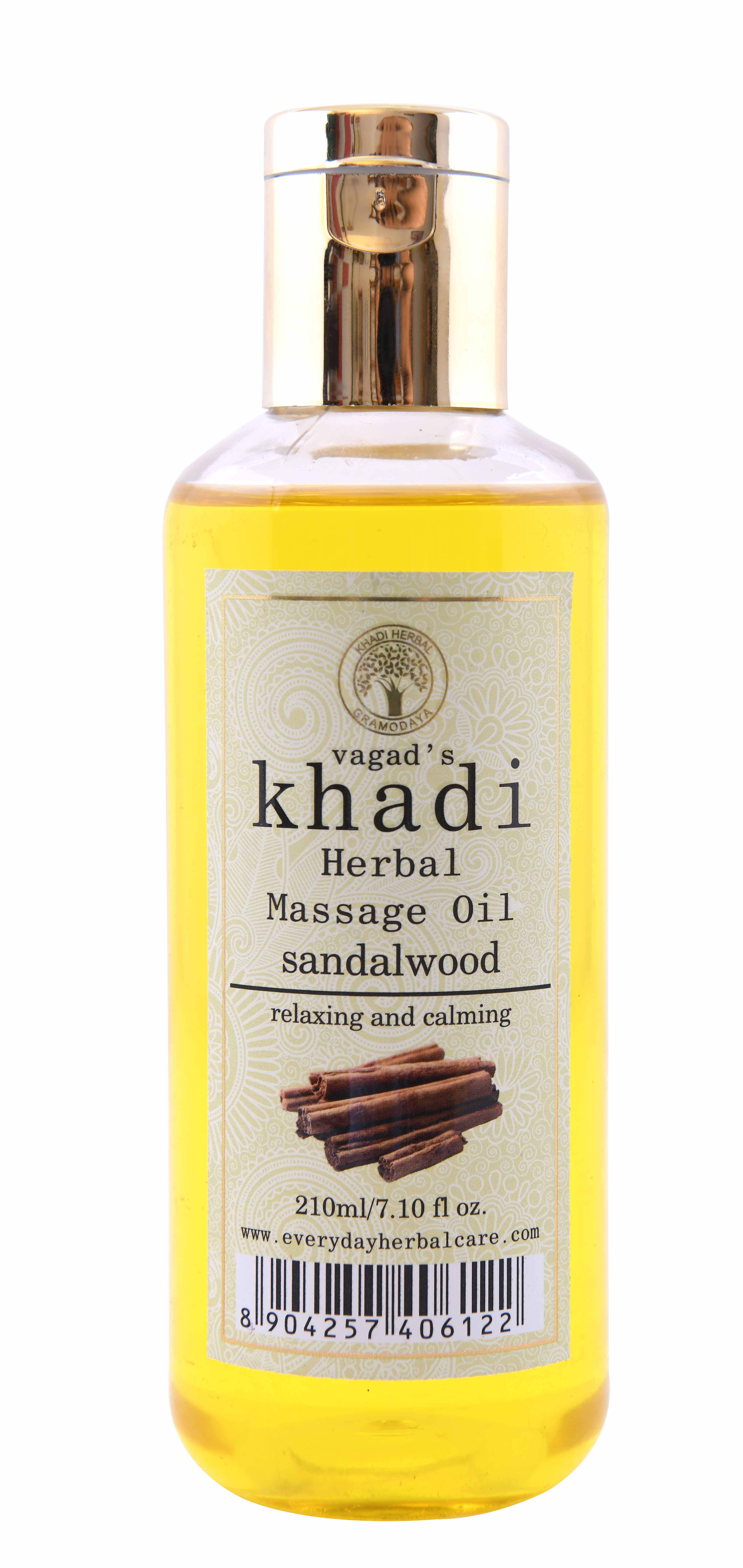 Vagad's Khadi Sandalwood Massage Oil