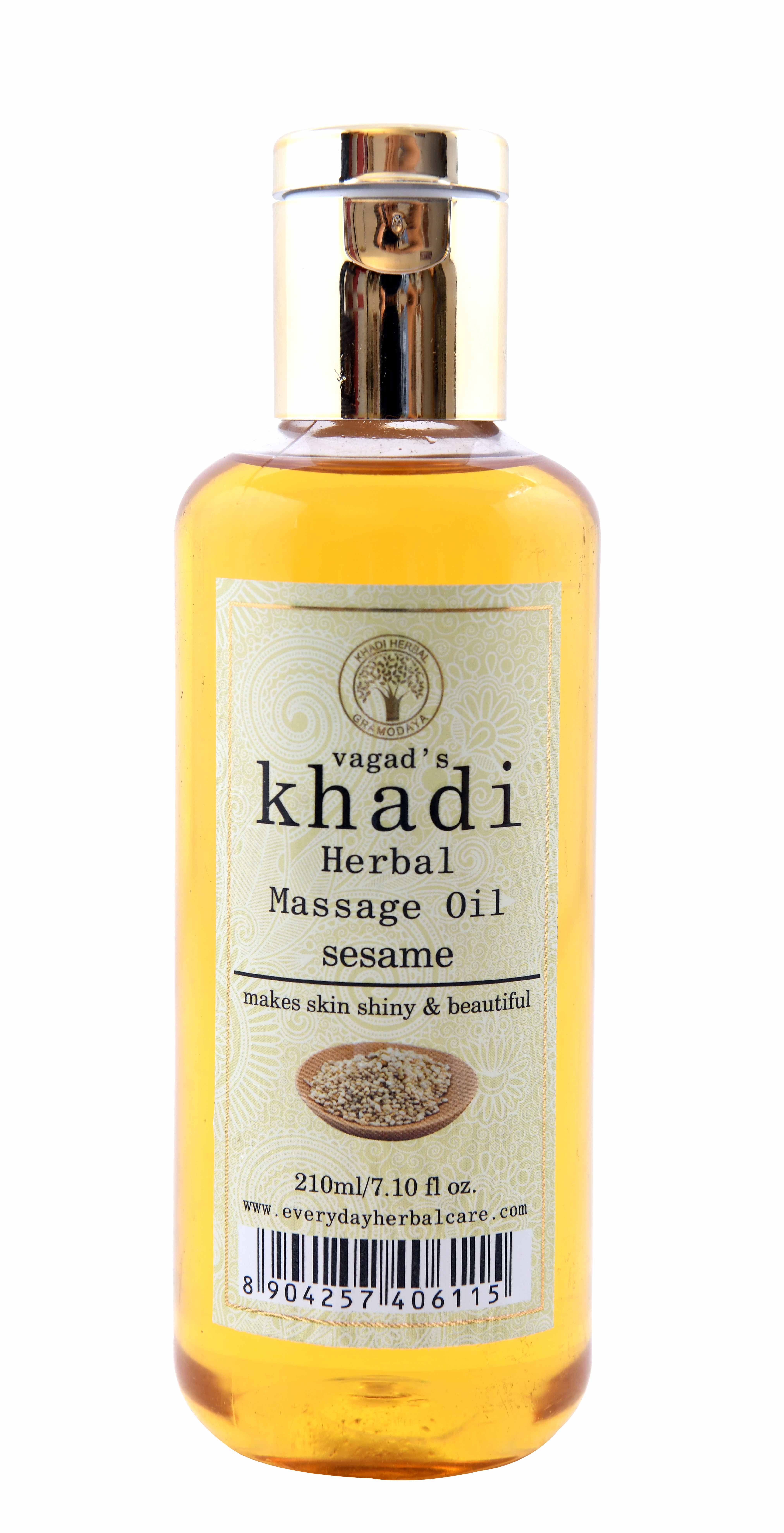 Buy Vagad's Khadi Sesame Massage Oil at Best Price Online