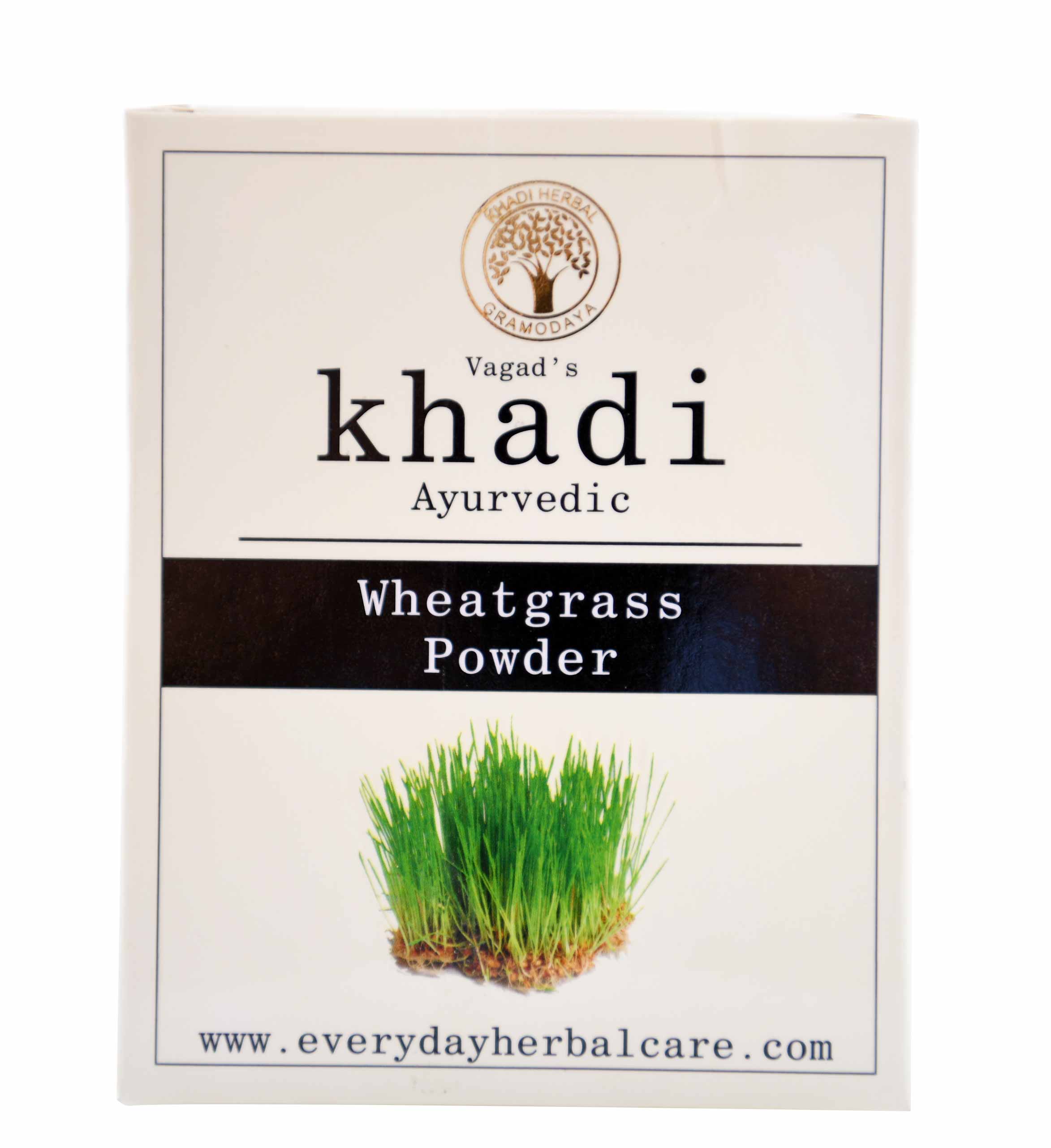 Vagad's Khadi Wheat Grass Powder