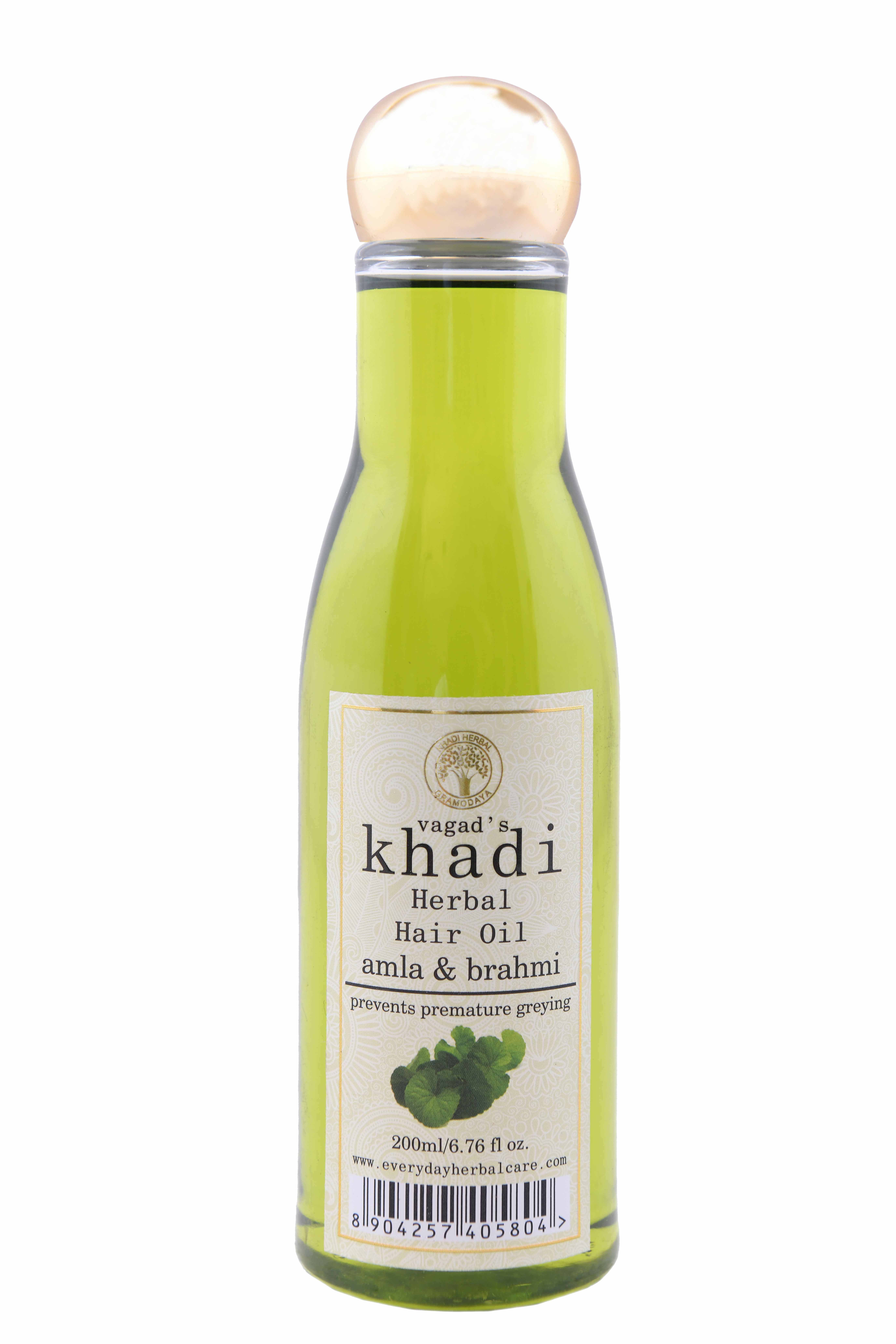 Vagad's Khadi Amla and Brahmi Hair Oil