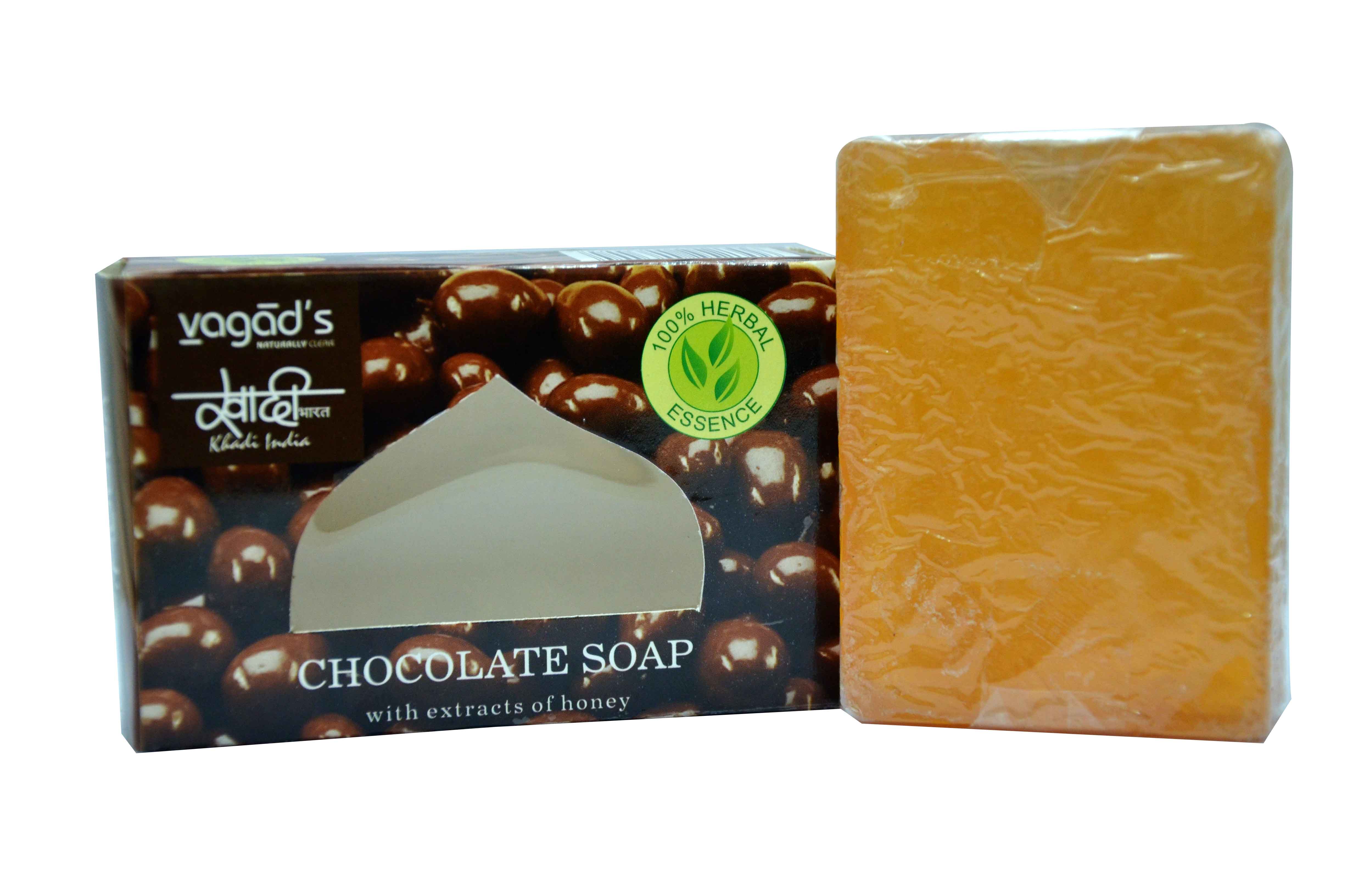 Vagad's Khadi Chocolate Soap With Honey