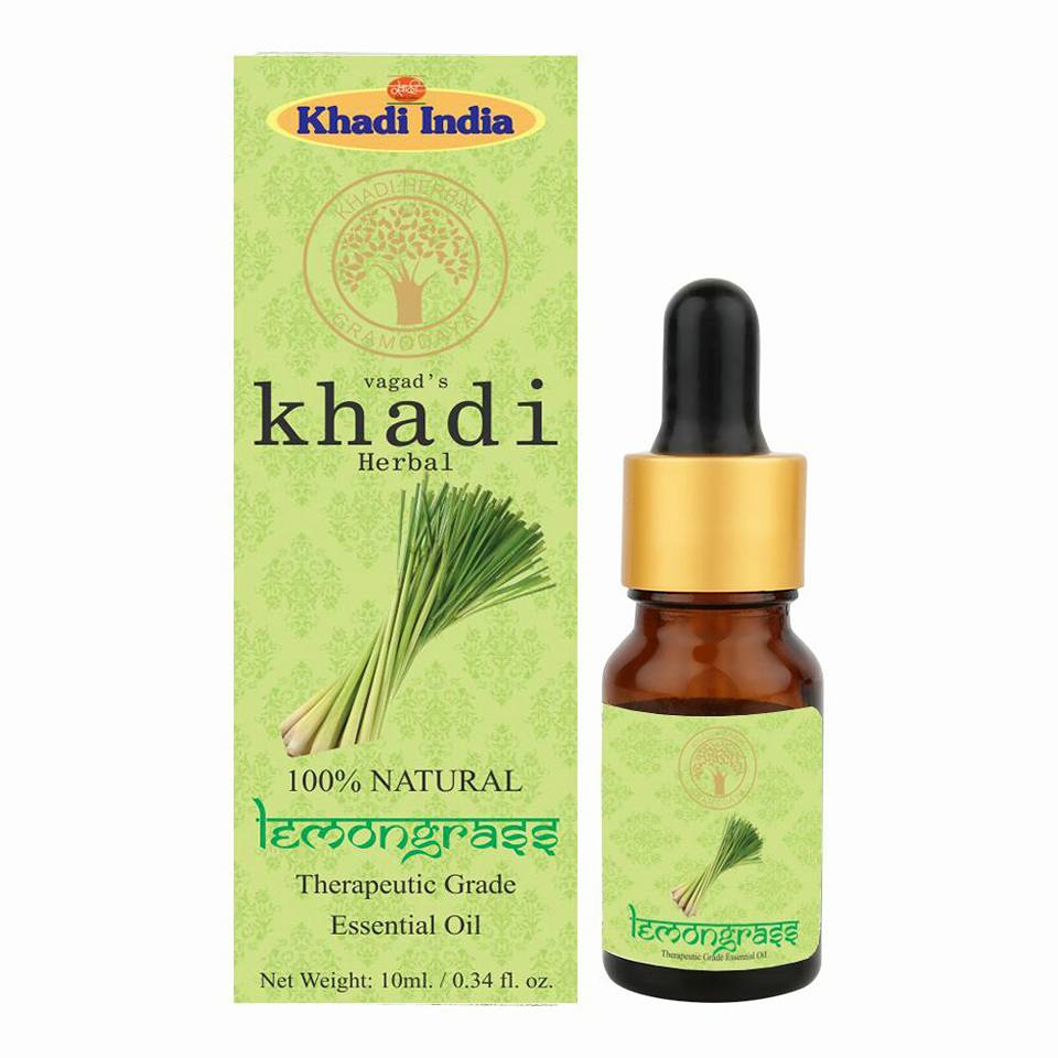 Vagad's Khadi Lemongrass Essential Oil