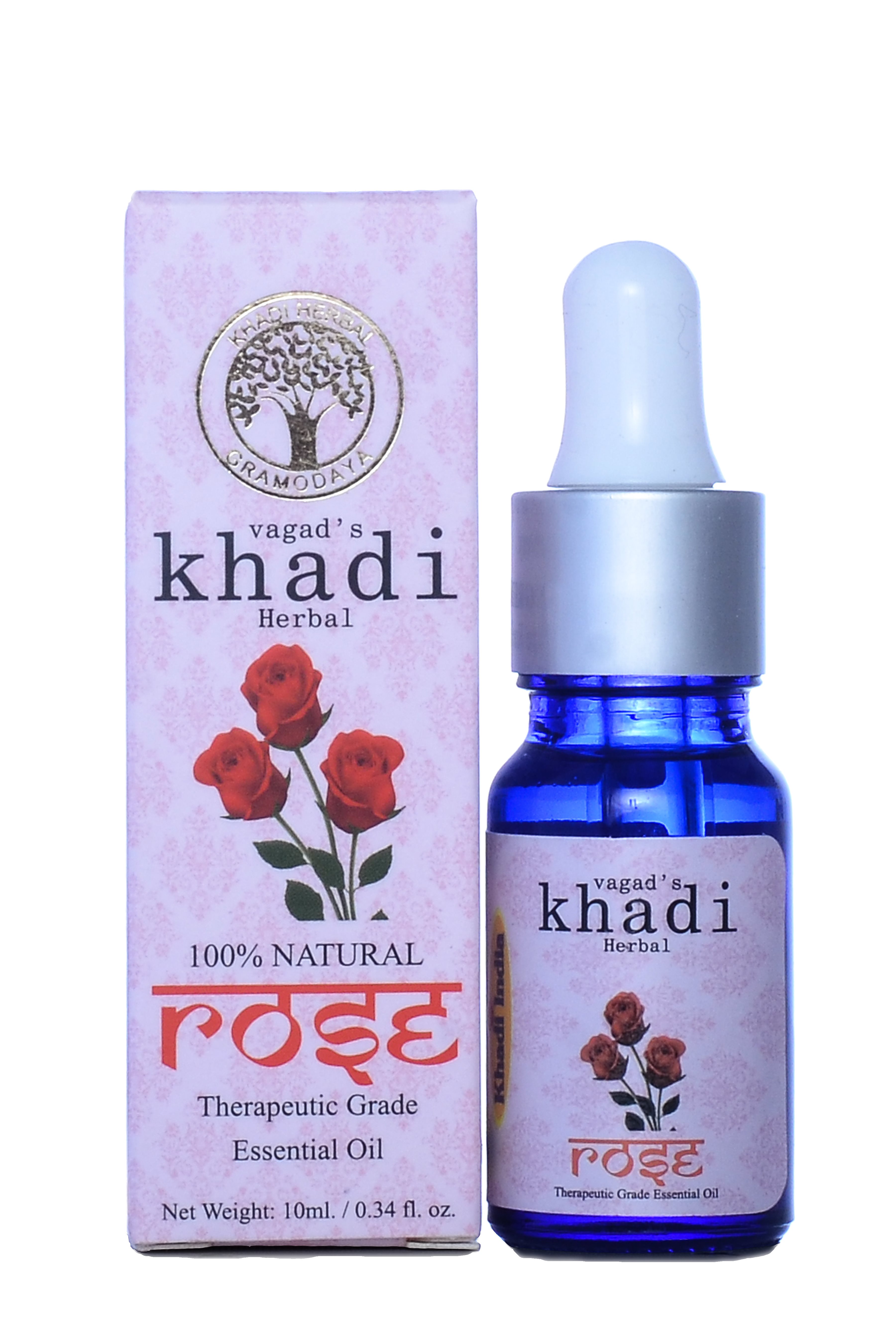 Buy Vagad's Khadi Rose Essential Oil at Best Price Online
