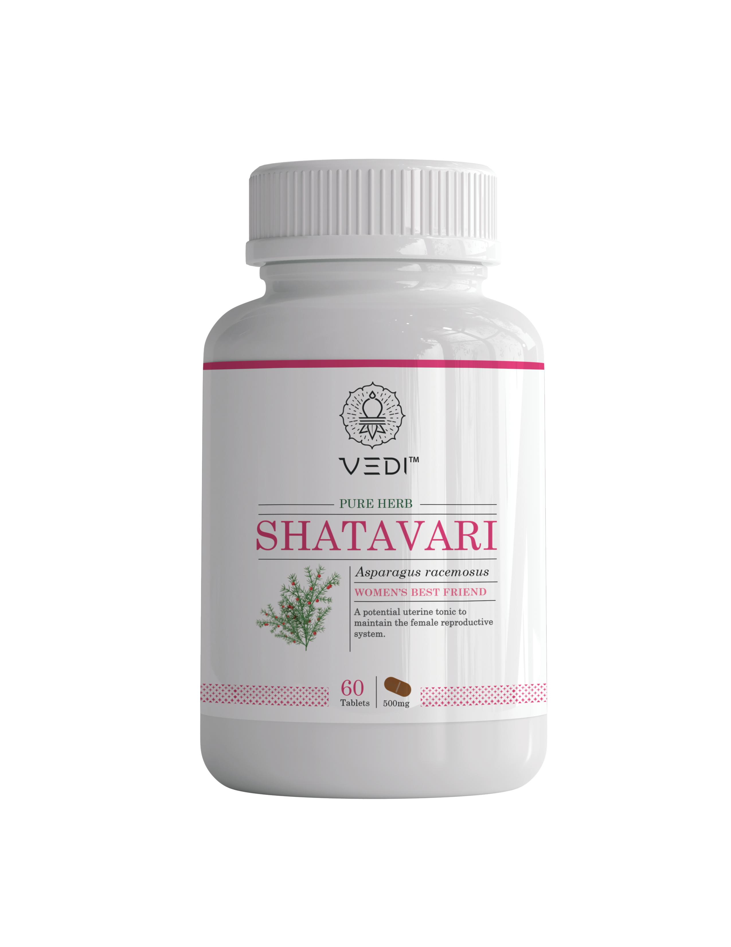 Buy Vedi Herbal Shatavari Tablet at Best Price Online