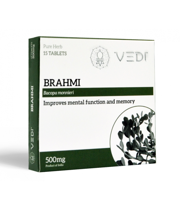 Buy Vedi Herbal Brahmi Tablet at Best Price Online