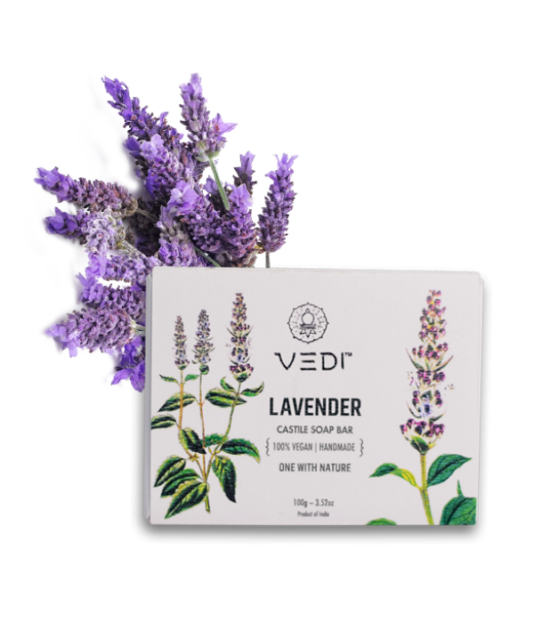 Buy Vedi Herbal Lavender Castile Soap Bar at Best Price Online