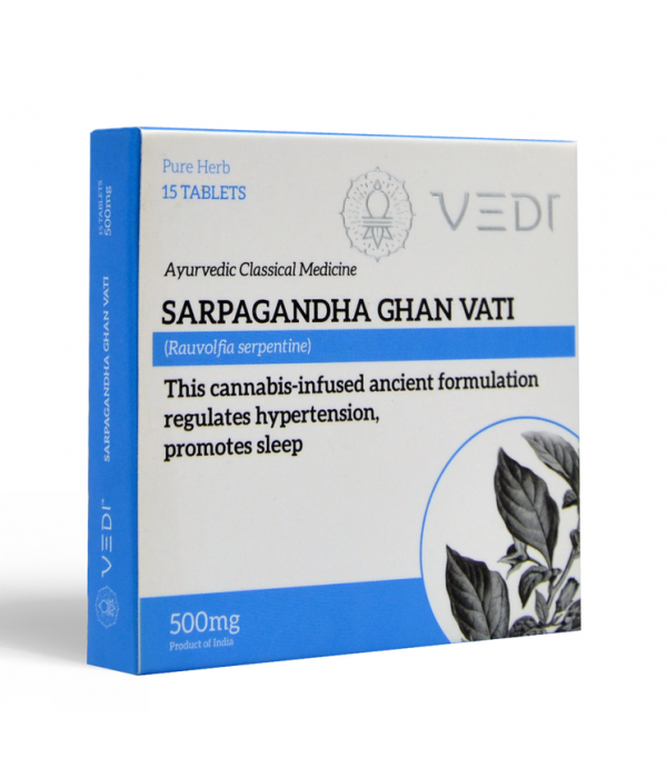 Vedi Herbal Sarpagandha Ghan Vati 