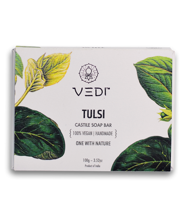 Buy Vedi Herbal Tulsi Castile Soap Bar at Best Price Online
